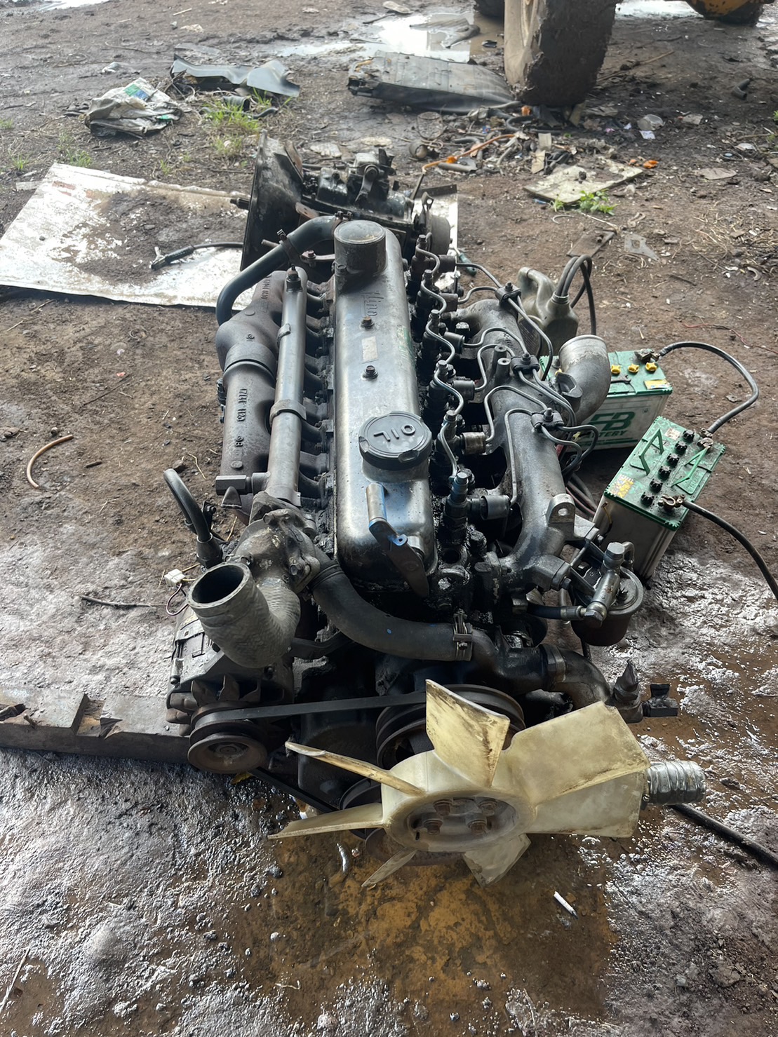 เครื่อง HINO EC100 145 แรงม้า 35000 บาท พร้อมใช้งาน