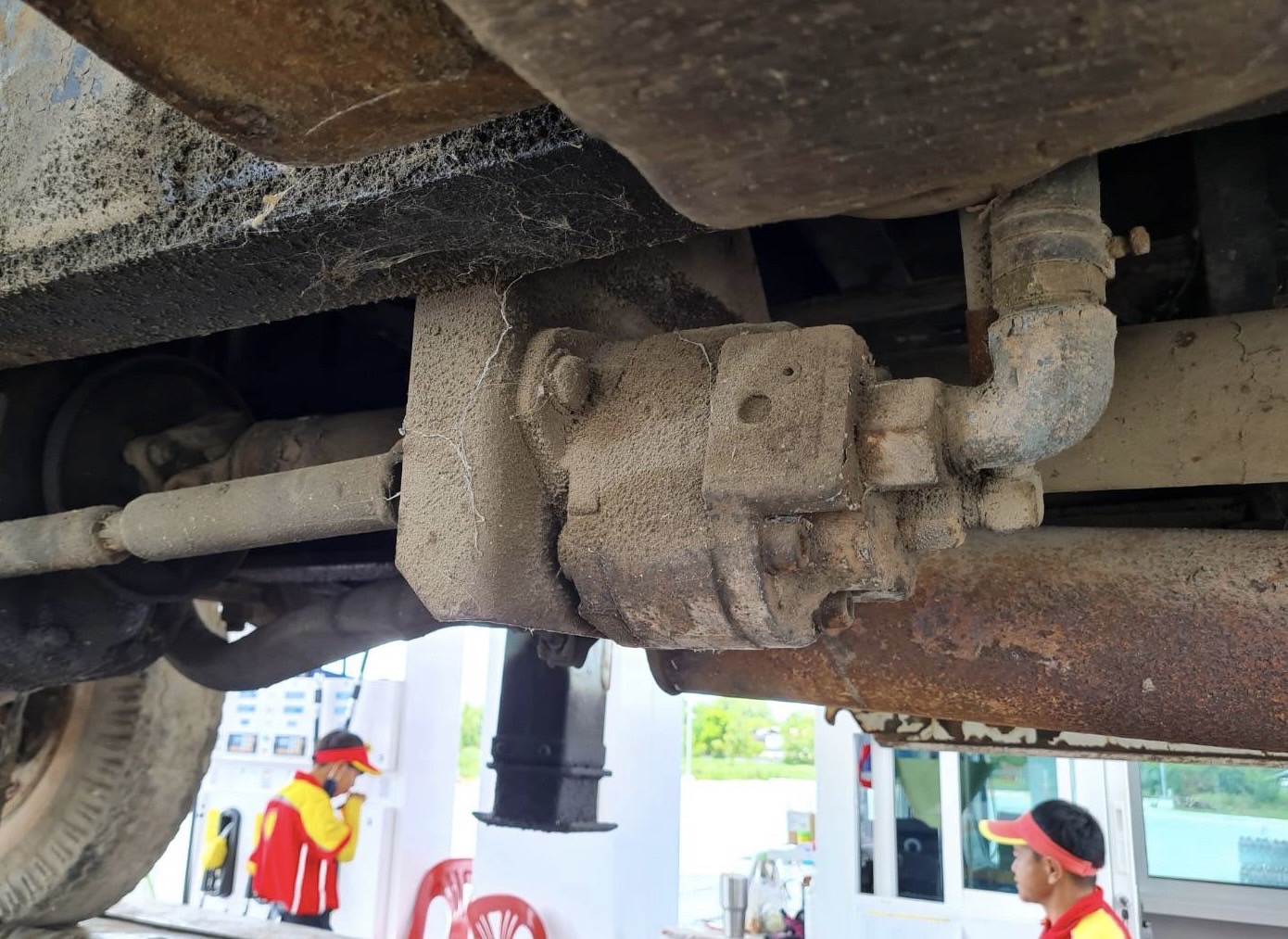 เครน NANSEI PC-50H-C 4.5ตัน ขาเหลี่ยม 3 ปอก 2 ชัก