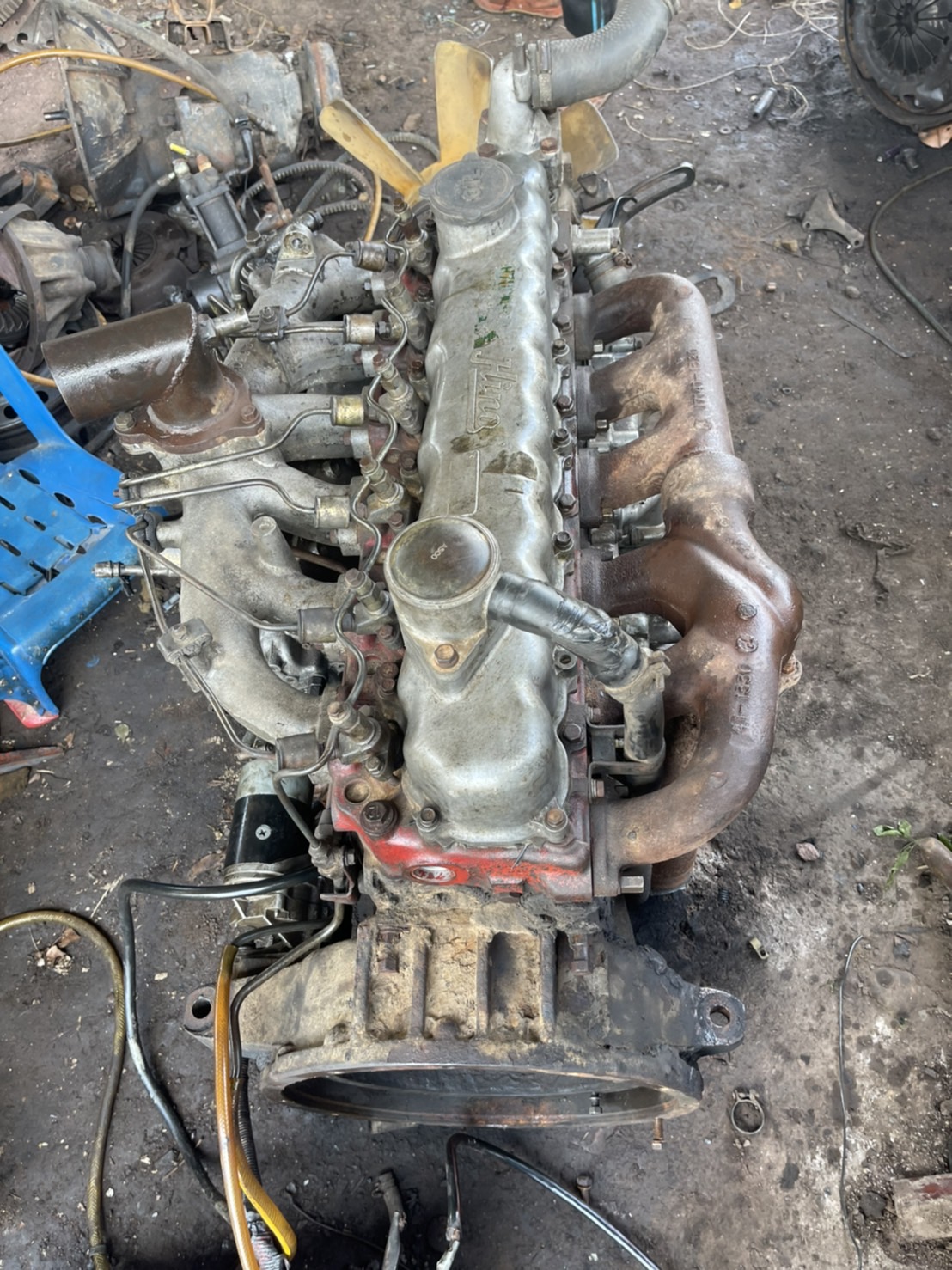 เครื่อง HINO EH700 168 แรง้มา 40000 บาท พร้อมใช้งาน