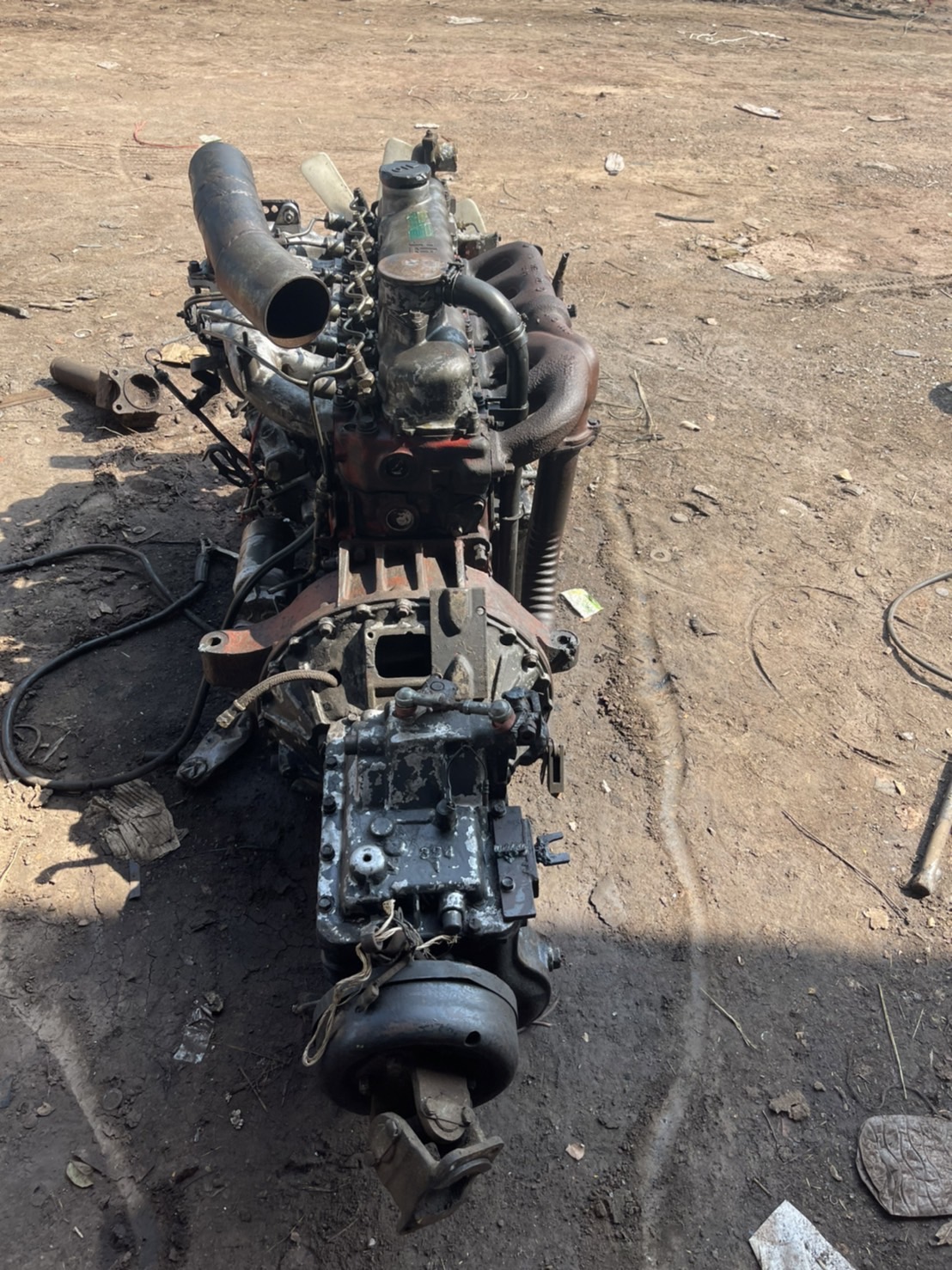 เครื่อง HINO EH 500 158 แรงม้า พร้อมเกียร์