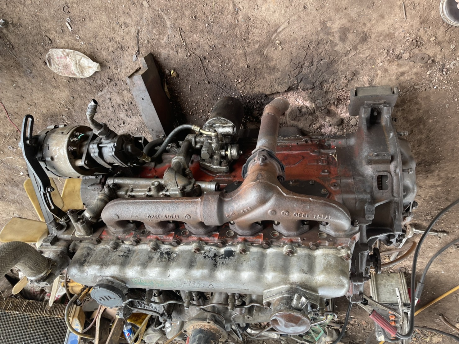 เครื่อง HINO EH700 168แรง