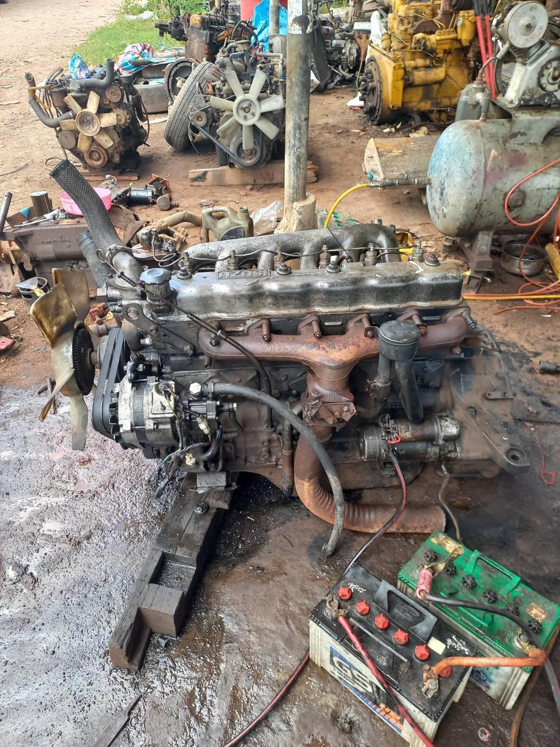 เครื่อง ISUZU 6BF1 170 แรง ปั้มลม 49000 บาท