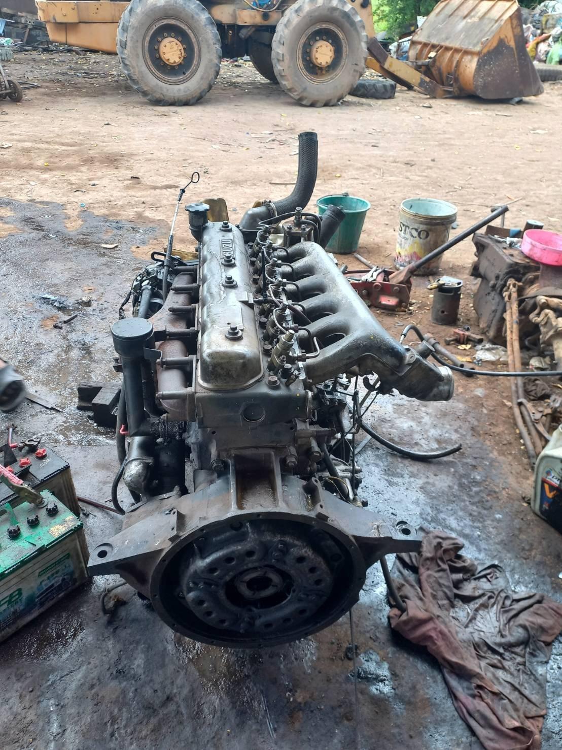 เครื่อง ISUZU 6BF1 170 แรง ปั้มลม 49000 บาท