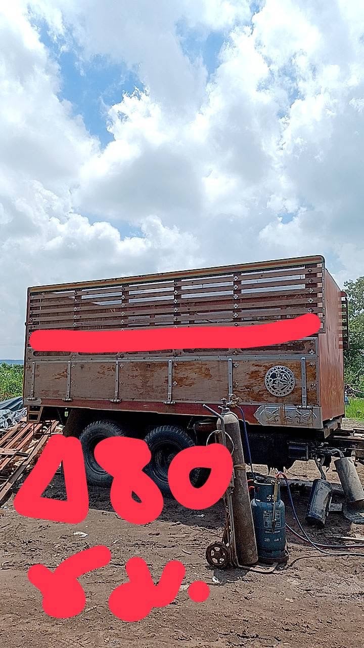 กระบะดั้ม 10 ล้อ หน้ายาว พร้อมอุปกรณ์ 45000บาท พร้อมใช้งาน