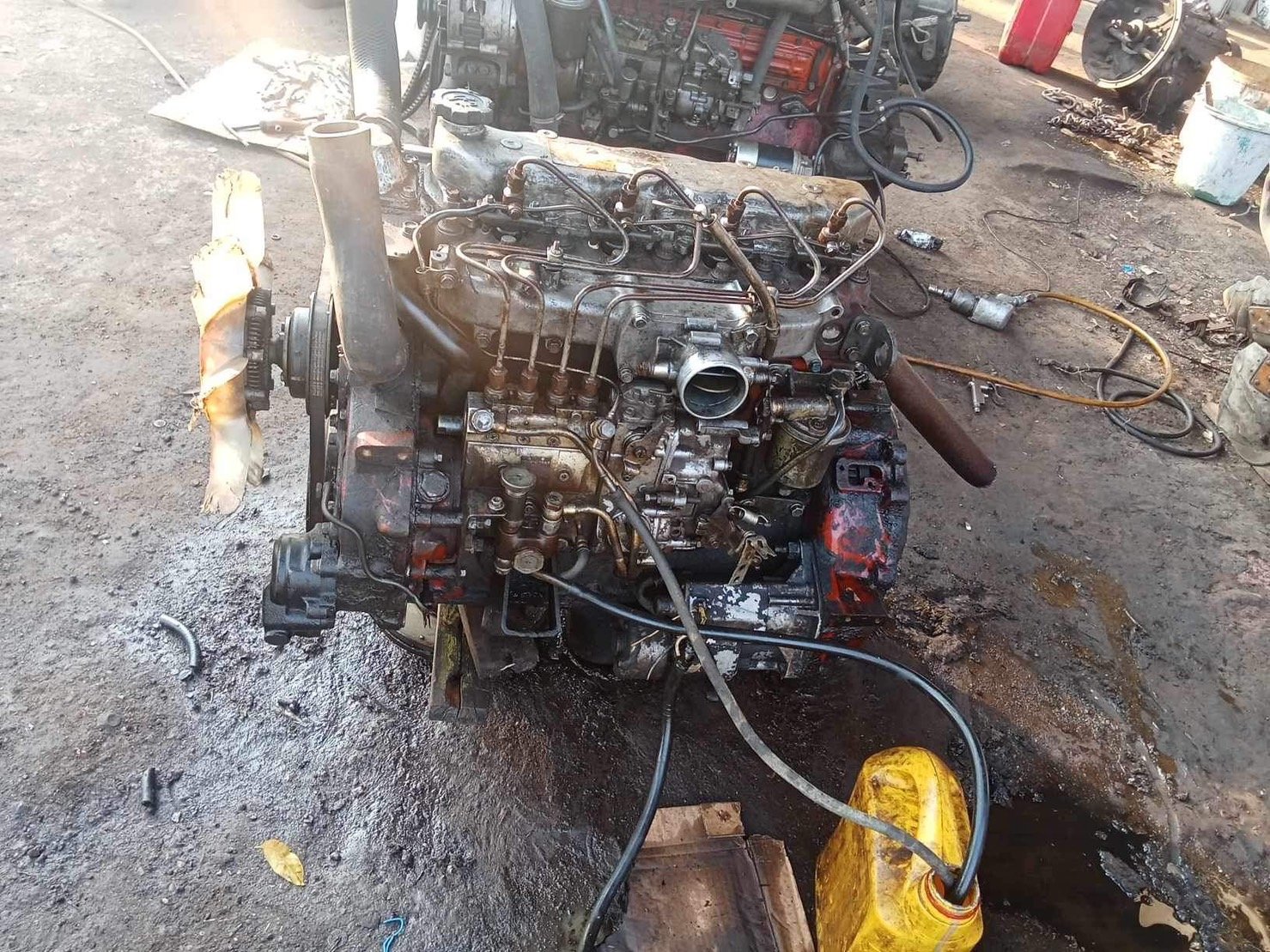 เครื่อง HINO WO4D 120 แรงม้า 45000 บาท  พร้อมใช้งานพร