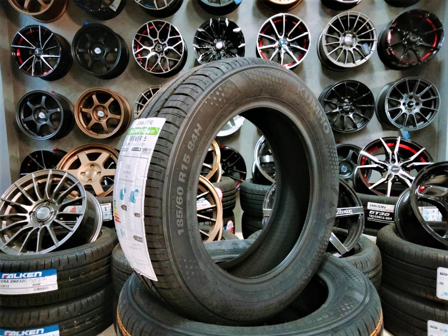 KUMHO ES31 185/60 R15 ยางใหม่ปี 22 KUMHO ES31 185/60 R15 ยางใหม่ปี 22