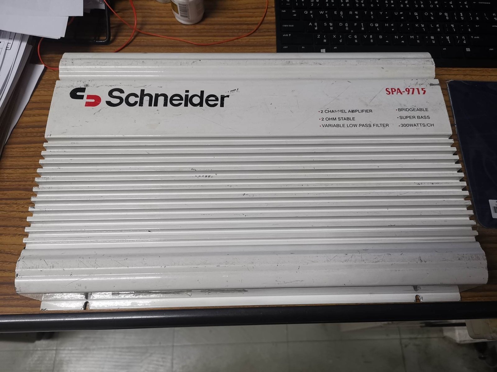 แอมป์ 2 แชลแนลSchneider SPA-9715คลาส AB สภาพสวยแรงๆ แอมป์ 2 แชลแนลSchneider SPA-9715คลาส AB สภาพสวยแรงๆ