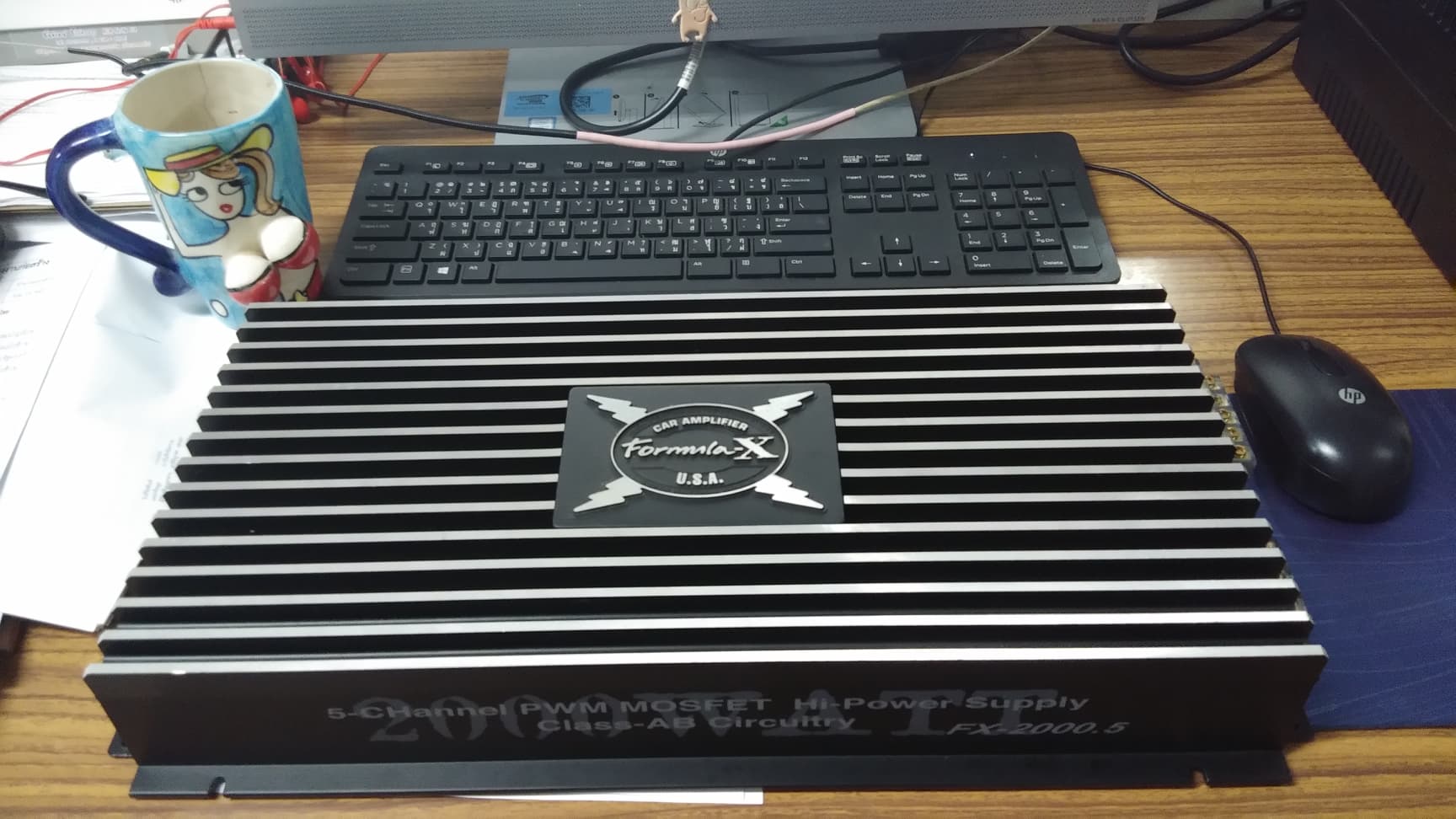 แอมป์ 5 แชลแนล formula-x fx2000.5