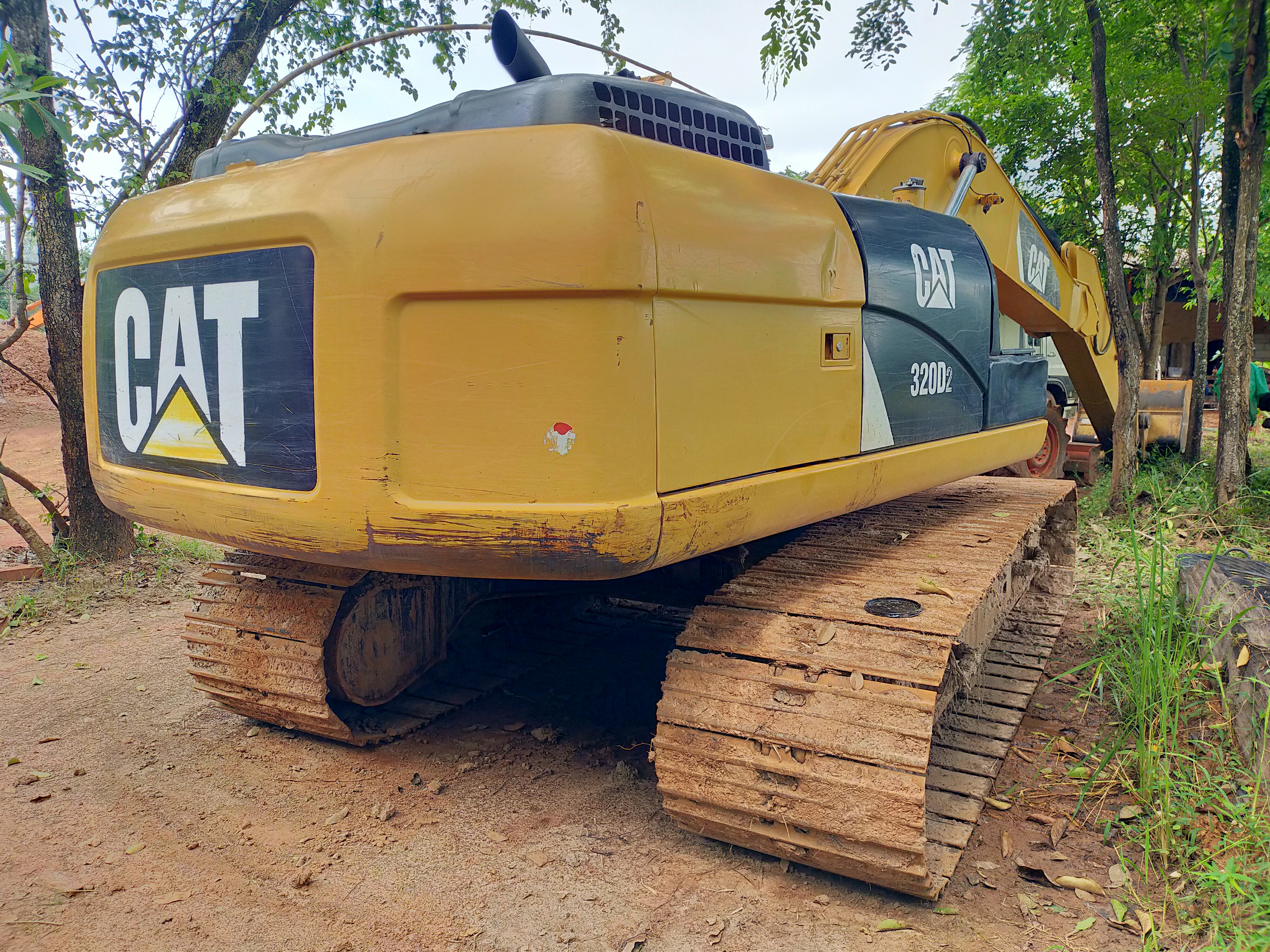 ขายรถแบคโฮ cat 320d 2 เอกสารแจ้งจำหน่าย