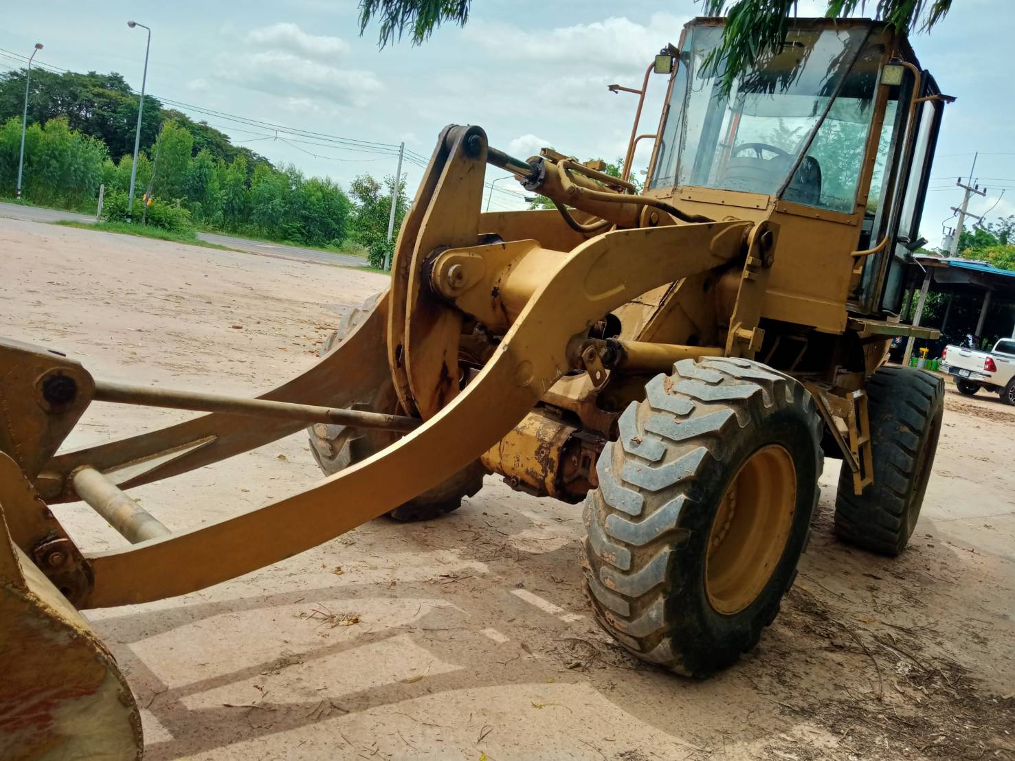 ขายรถตัก CAT924G สภาพพร้อมใช้ต่อแขนแล้ว