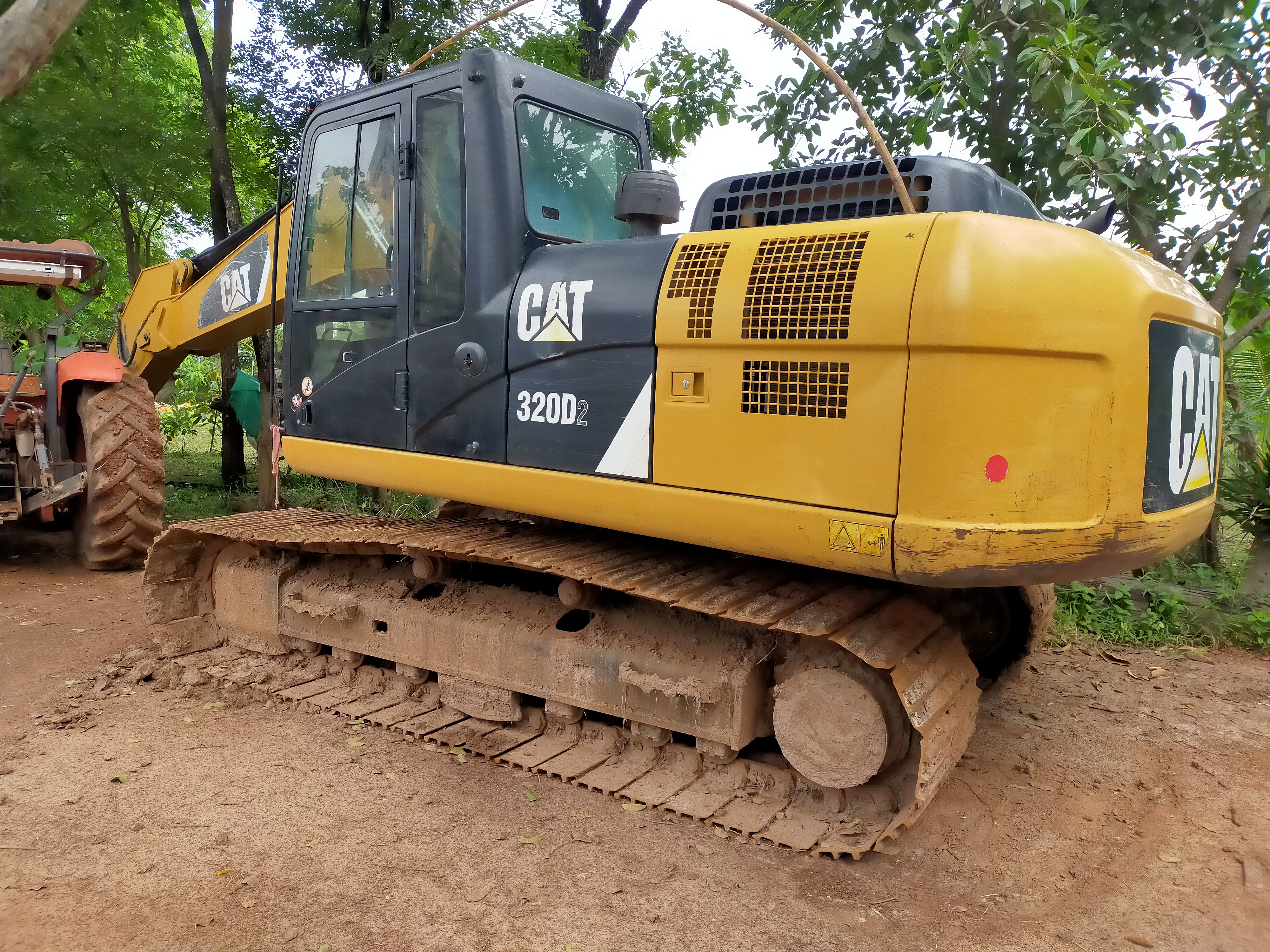 ขายรถแบคโฮ cat 320d 2 เอกสารแจ้งจำหน่าย