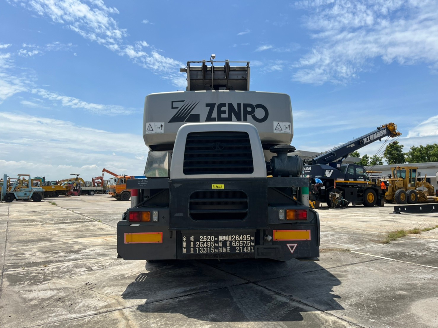 เครน KATO ตันราคาพิเศษ นำเข้า ญี่ปุ่น