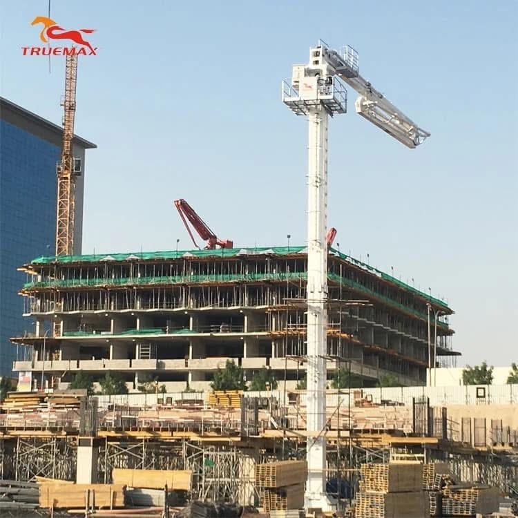 เครนปั้มปูน TRUEMAX PB-051 Placing cement Boom 51m ฐานท่อละ10เมตร4ท่อน เครนปั้มปูน สร้างตึก ขาย900,0