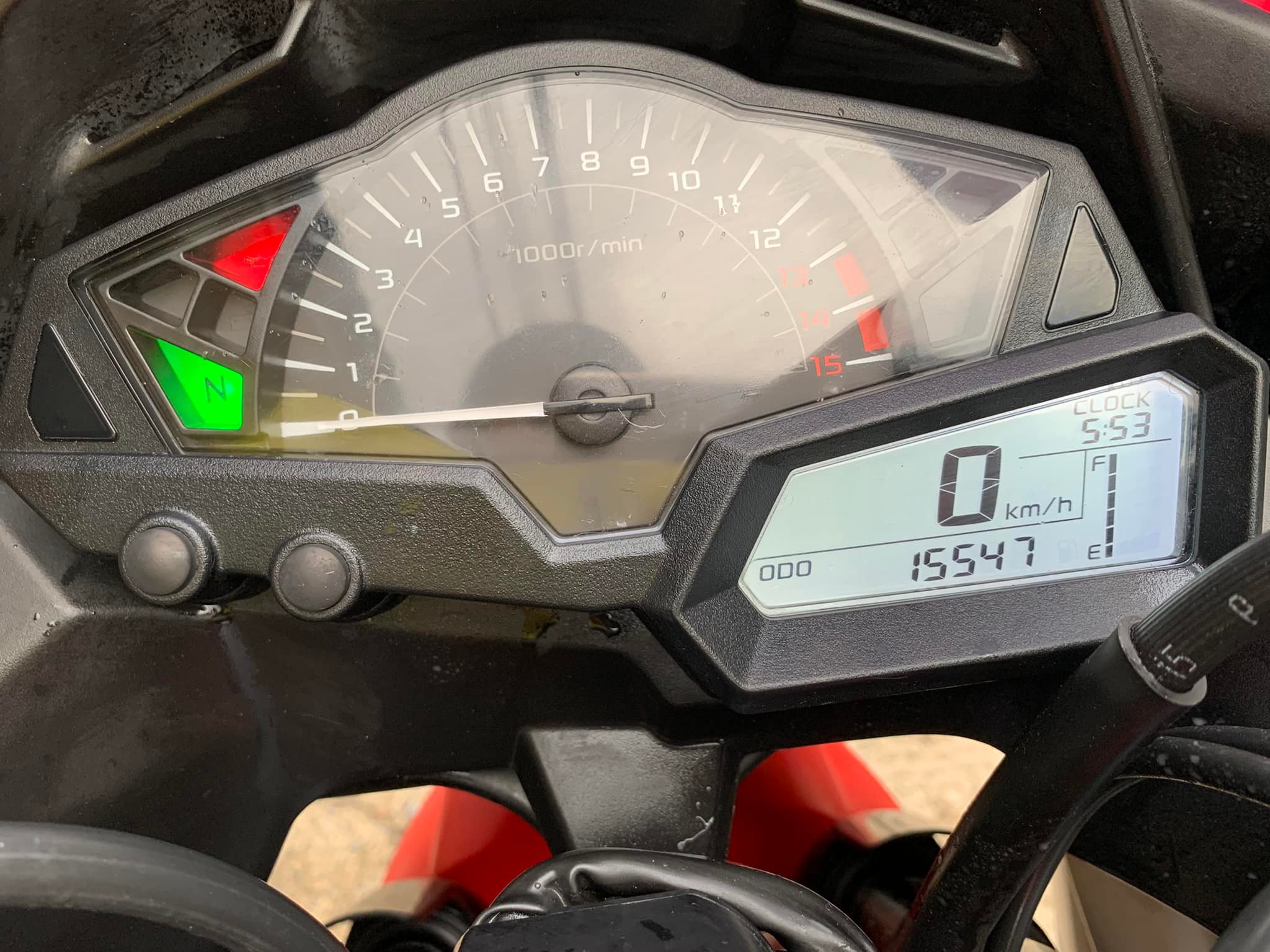 Kawasaki Ninja250 สูบคู่ ปี 13 รถสวย ทะเบียนสวย 