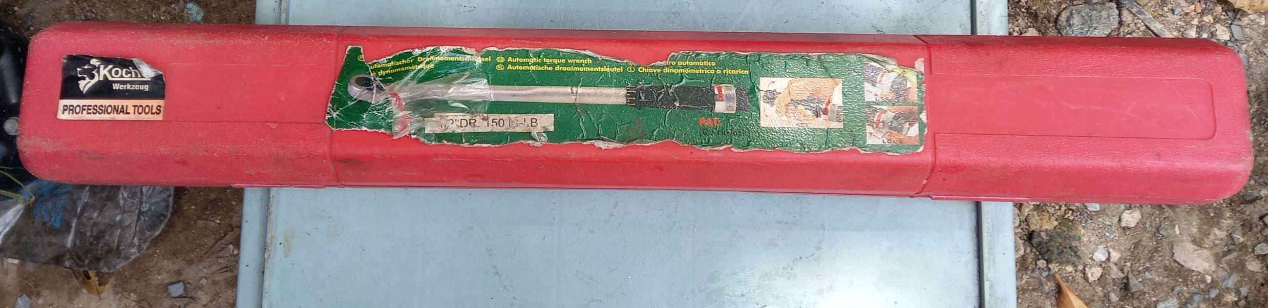 ประแจปอนด์ Koche 1-2 150 Ft-LB