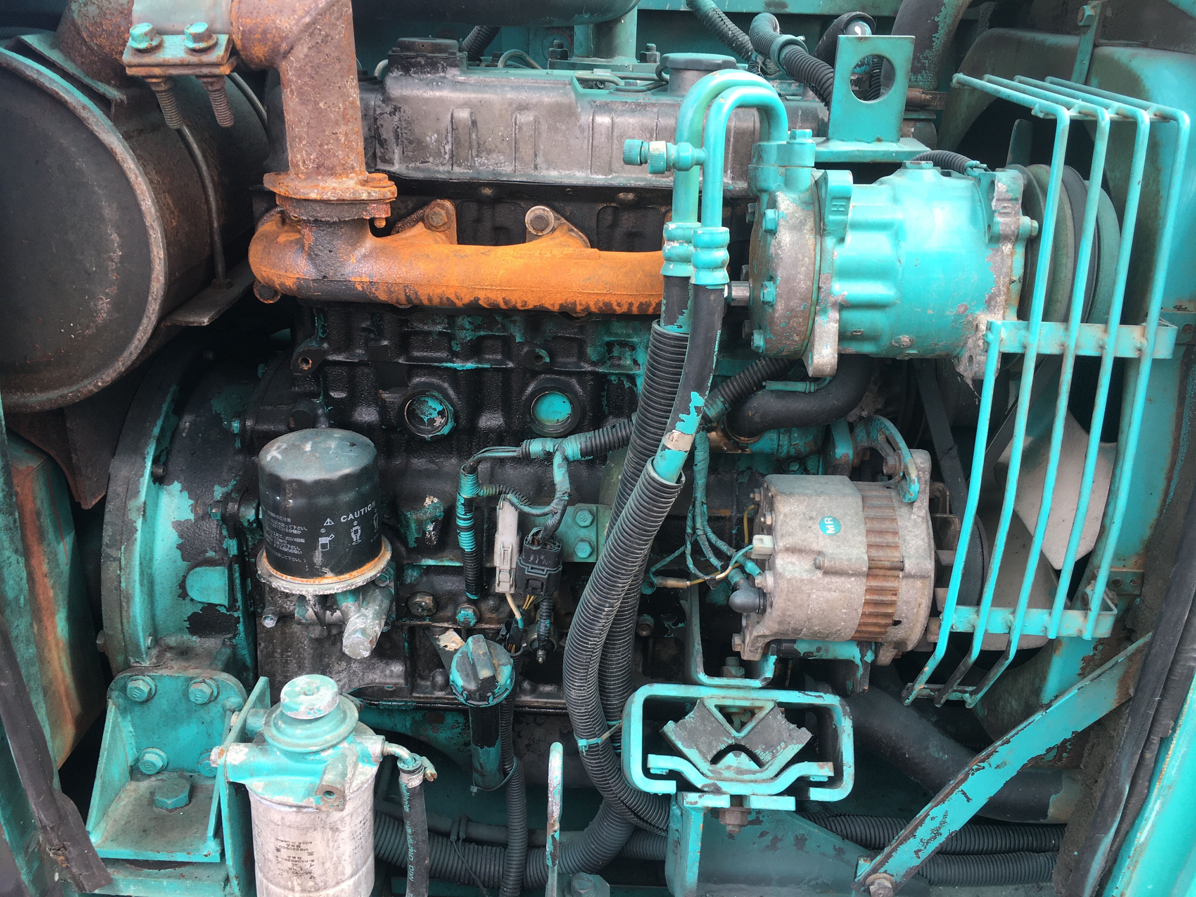 ขาย Kobelco sk60-3 มาร์คไฟว์ เก่านอก มีไลน์หัวเจาะ