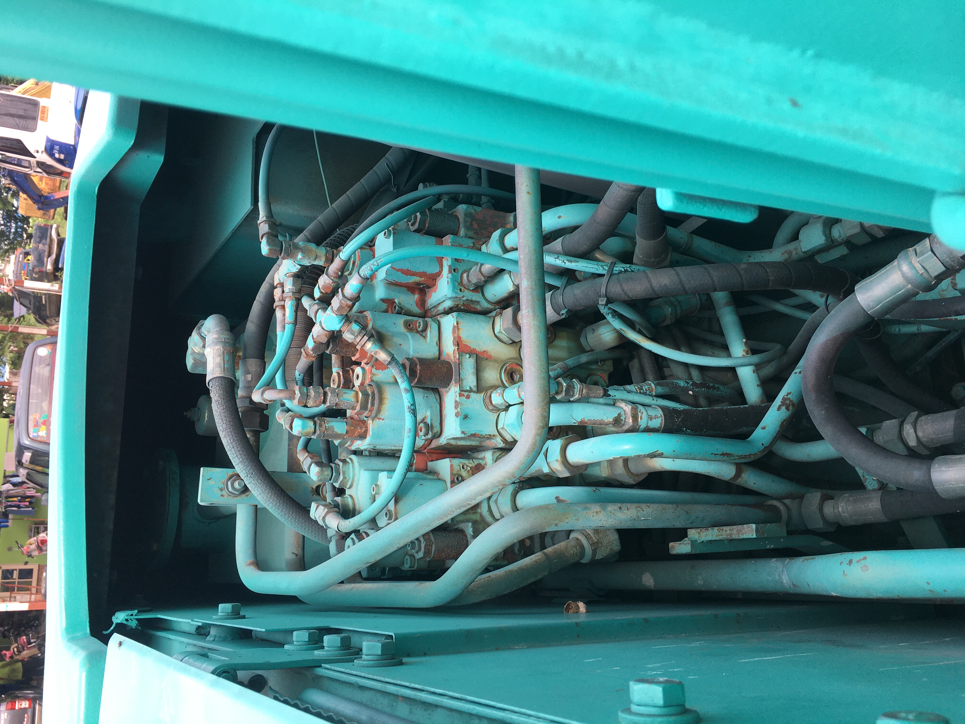 ขาย Kobelco sk60-3 มาร์คไฟว์ เก่านอก มีไลน์หัวเจาะ