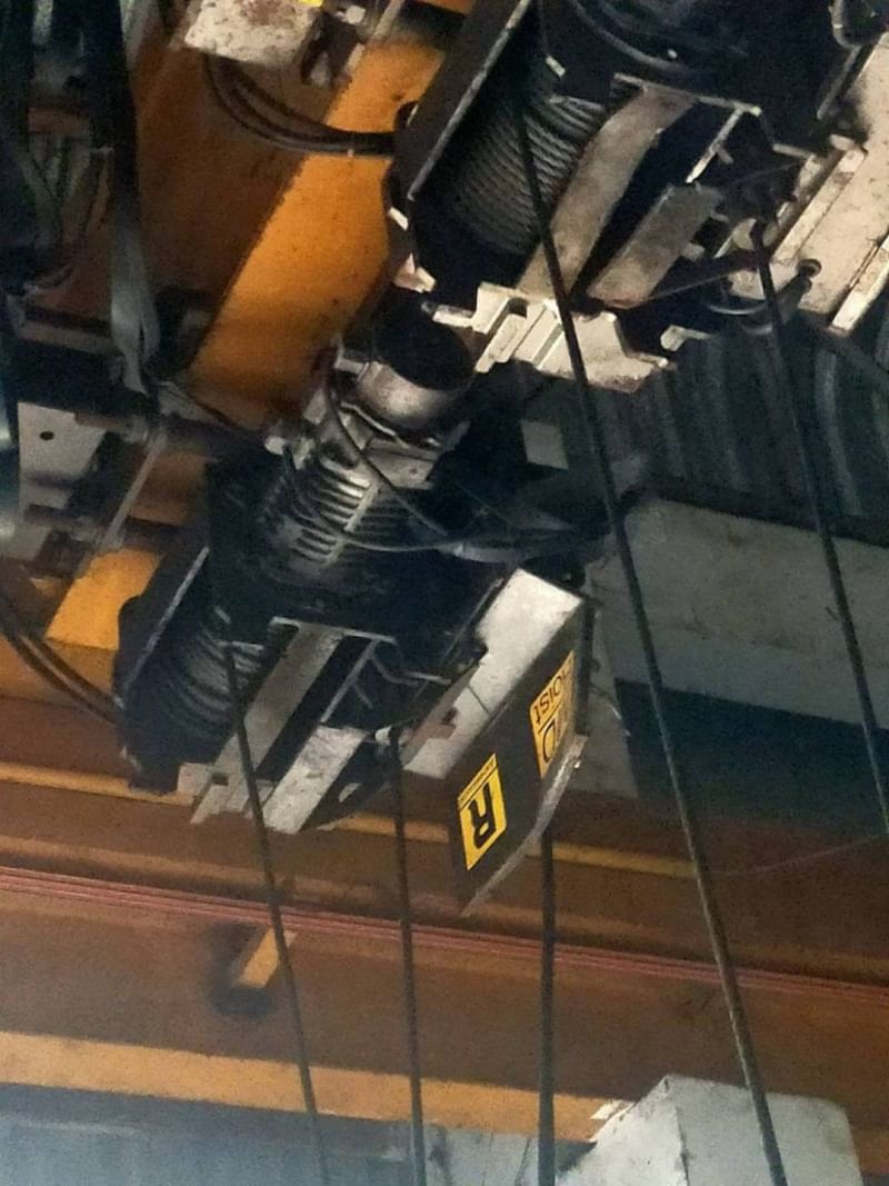 ขายเครนโรงงาน  รอกฮิตมาซิ 2ตัน สแปนราง กว้าง16เมตร