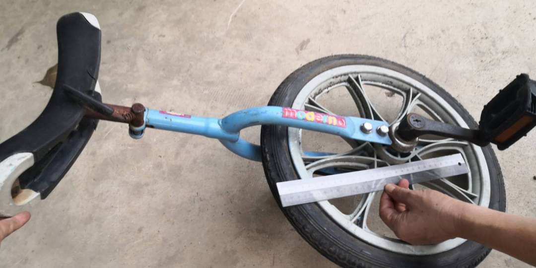 จักรยานล้อเดียวขนาดเส้นผ่าศูนย์กลางล้อ 38 cm. จากญี่ปุ่น