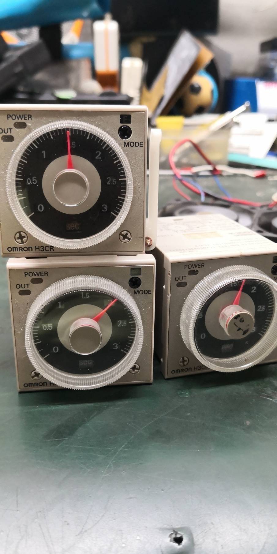 ชุดตัวตั้งเวลาชนิดใช้ไฟ DC12-24V. ยี่ห้อOMRON