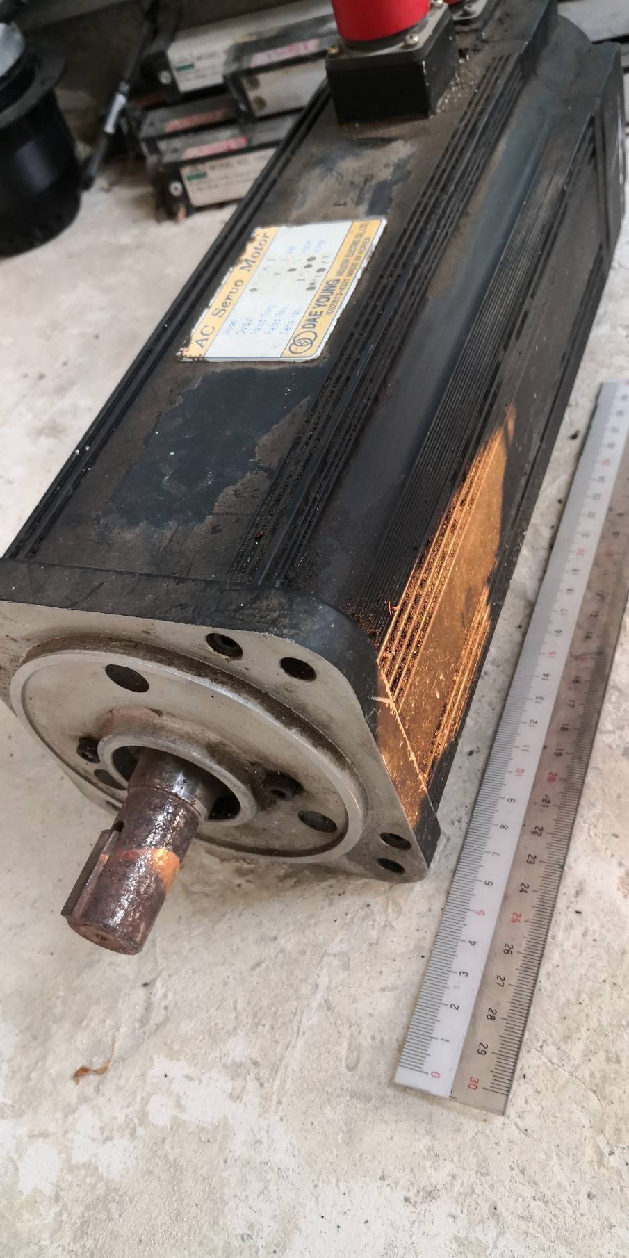 มอเตอร์เซอร์โวขนาด 1.3 kw.