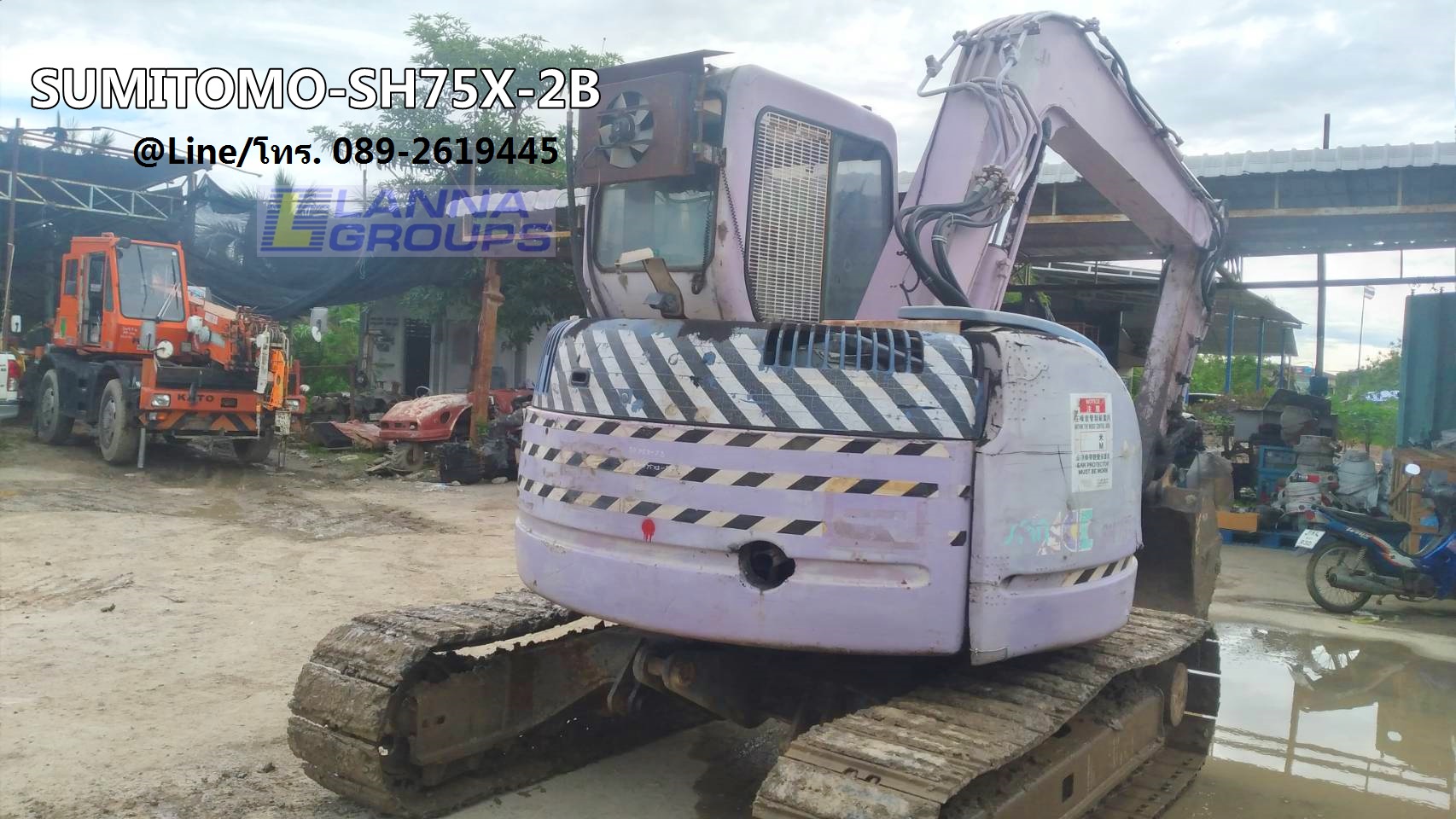 ขายรถขุดSUMITOMO SH75X-2B เครื่องยนต์Mitsubishi-4M40 , คอนโทรลน้ำมัน, ปั๊มนิ้ว , มีแอร์, แทรคเหล็ก, ขายรถขุดSUMITOMO SH75X-2B เครื่องยนต์Mitsubishi-4M40 , คอนโทรลน้ำมัน, ปั๊มนิ้ว , มีแอร์, แทรคเหล็ก,