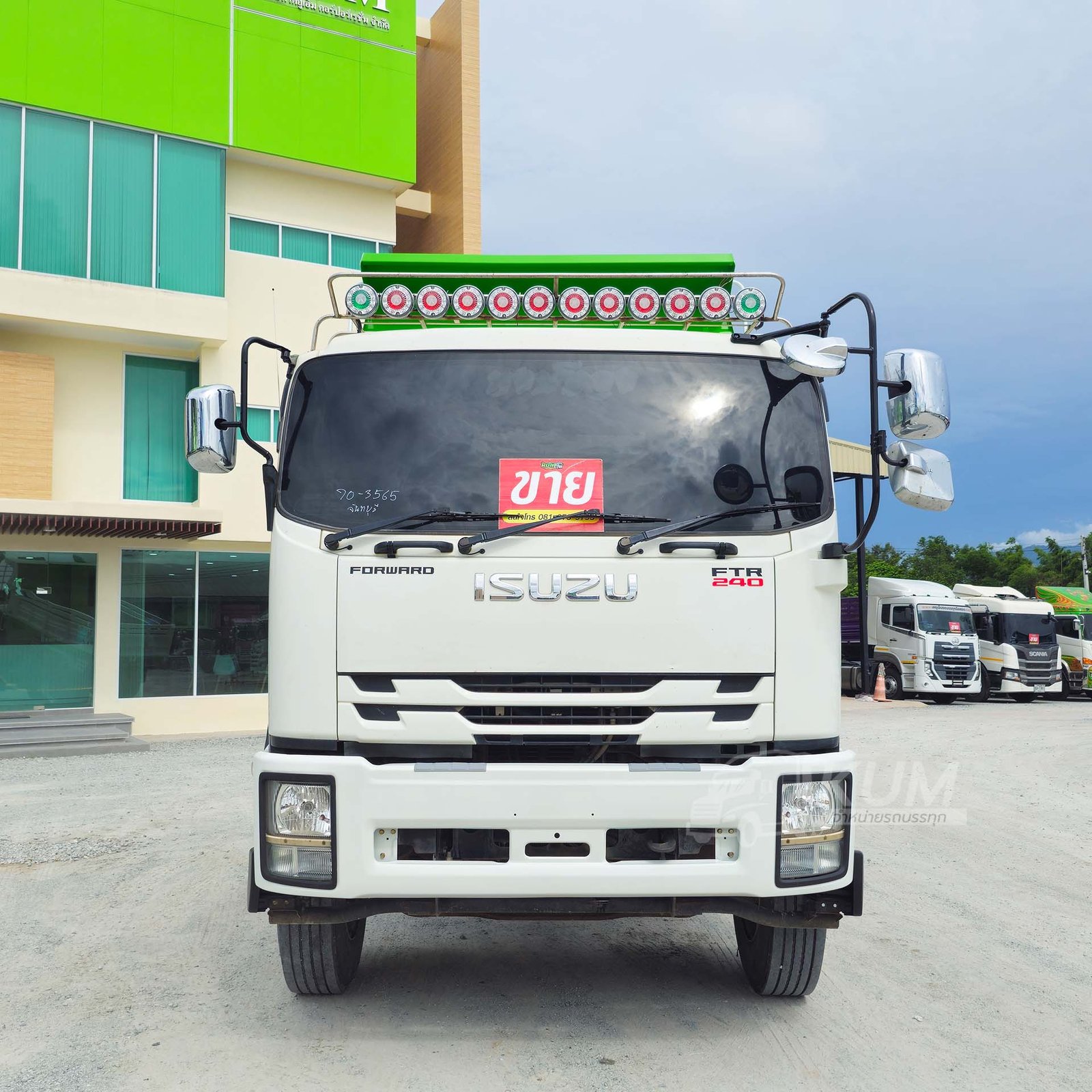 สด ลด VAT หกล้อดั้มพ์ ISUZU FTR 240 แรงม้า ปี 65 ดั๊มพ์ดิน หิน ทรายได้ทุกงาน (3565)