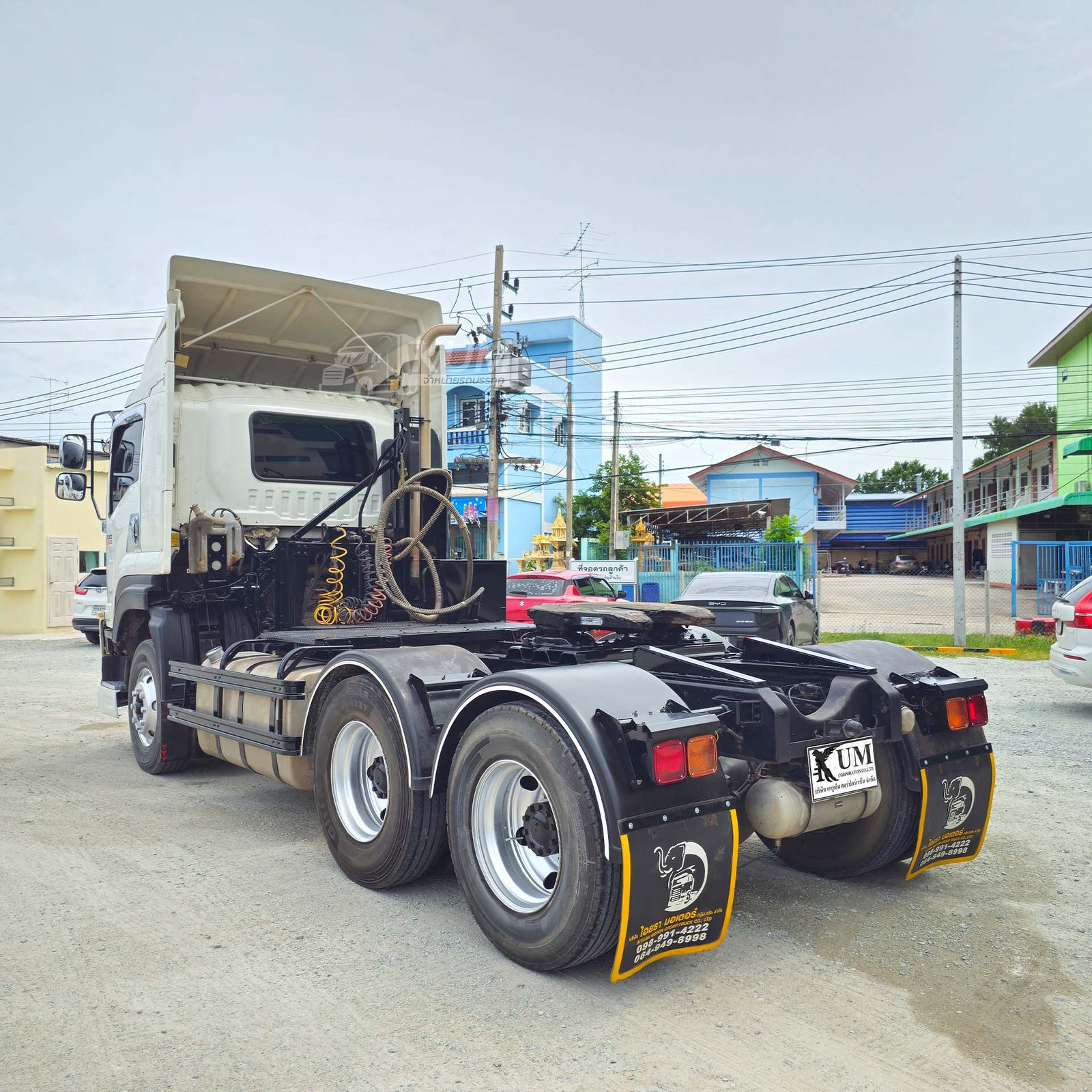 สด ลด VAT สิบล้อหัวลาก ISUZU GXZ 360 แรงม้า ปี 59 (3822)