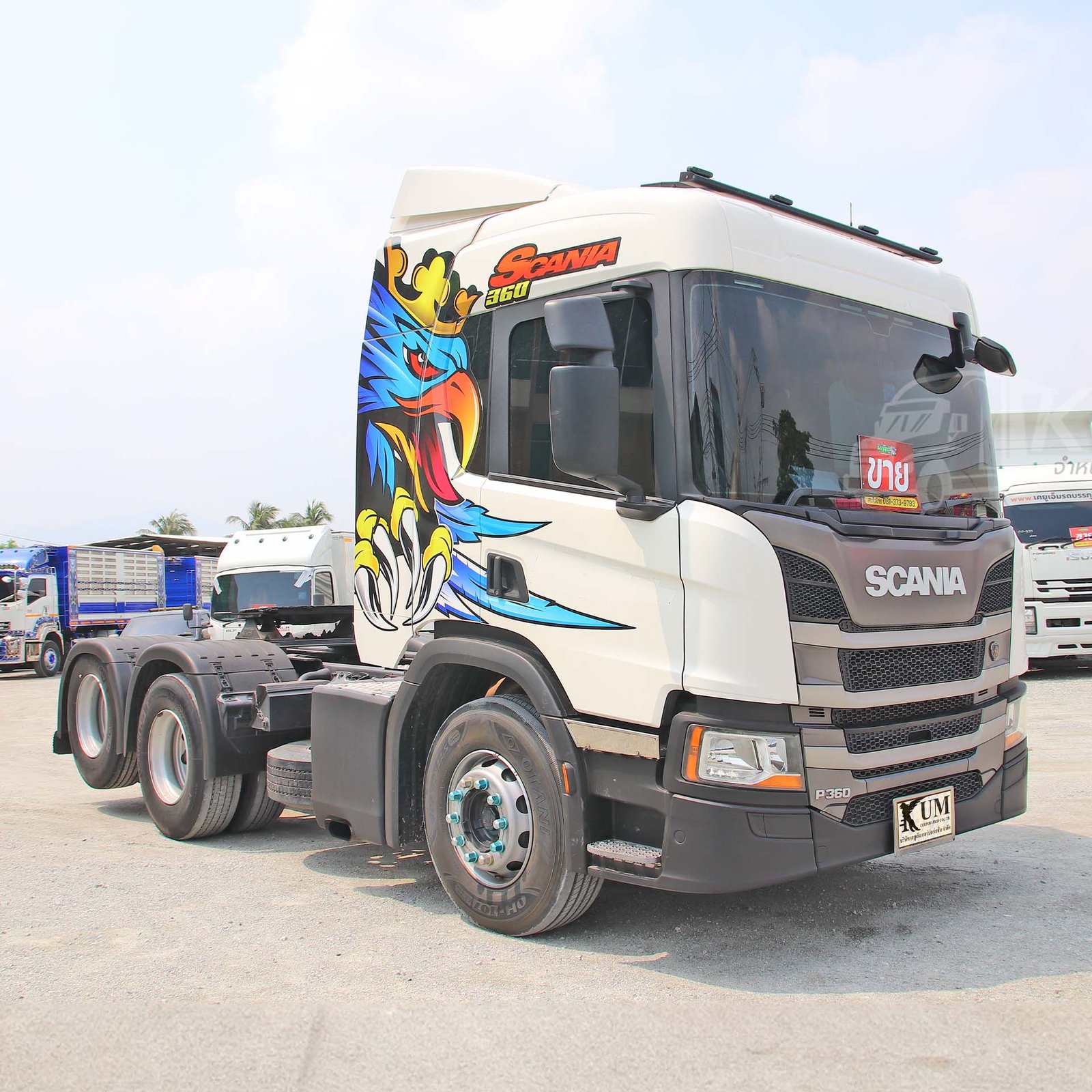 สิบล้อหัวลาก SCANIA 360 แรงม้า ปี 65 ฟังก์ชั่นสุดทันสมัย สวยสุดๆ (7373)