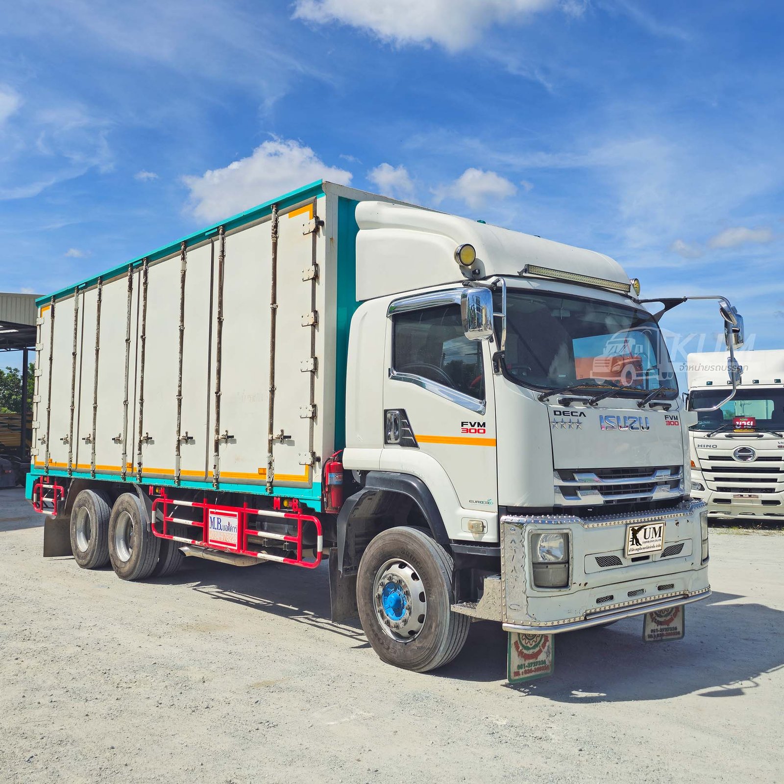 ผ่อนลดดอก สิบล้อตู้สิบบาน ISUZU FVM 300 แรงม้า ปี 62 (0634) ผ่อนลดดอก สิบล้อตู้สิบบาน ISUZU FVM 300 แรงม้า ปี 62 (0634)