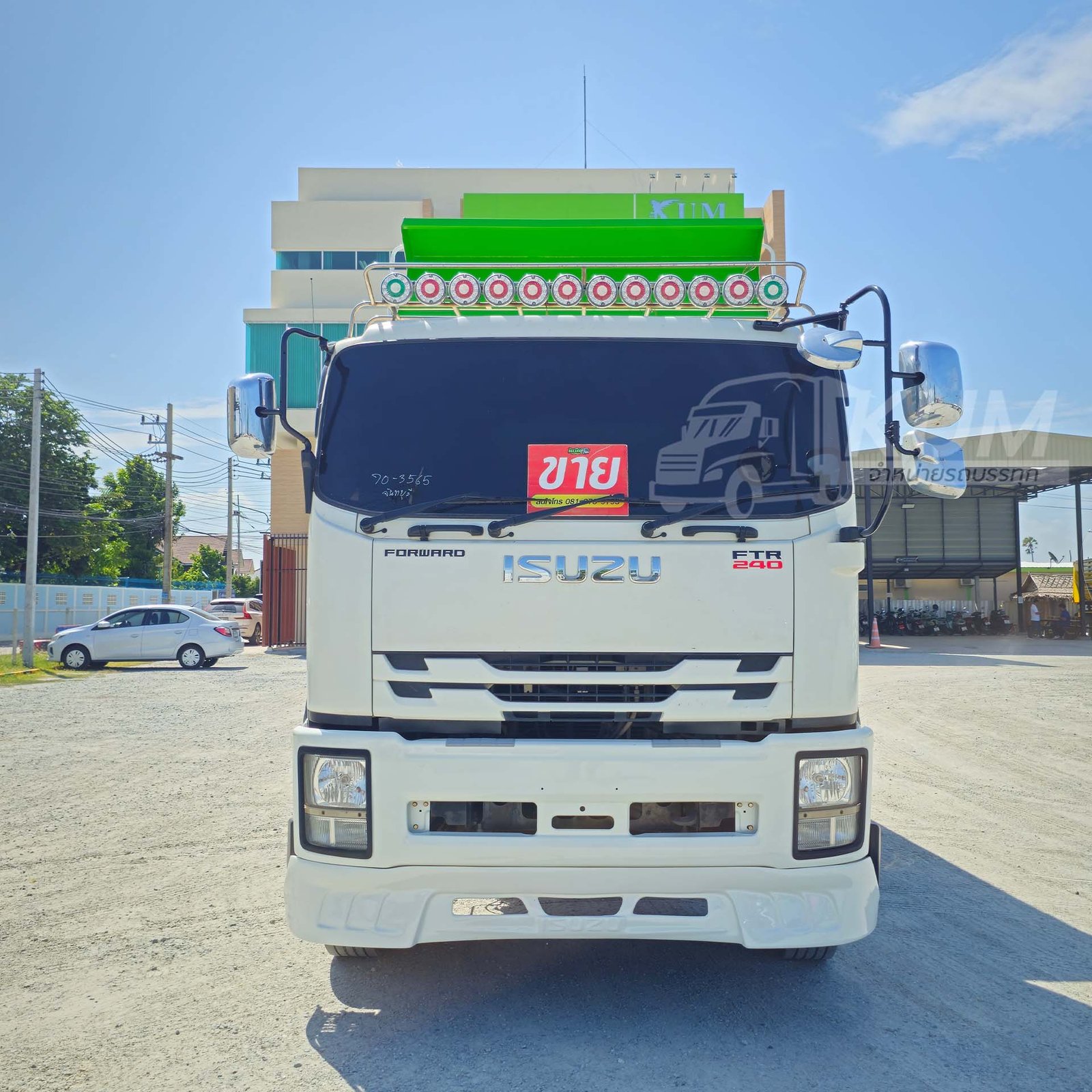 สด ลด VAT หกล้อดั้มพ์ ISUZU FTR 240 แรงม้า ปี 65 ดั๊มพ์ดิน หิน ทรายได้ทุกงาน (3565)