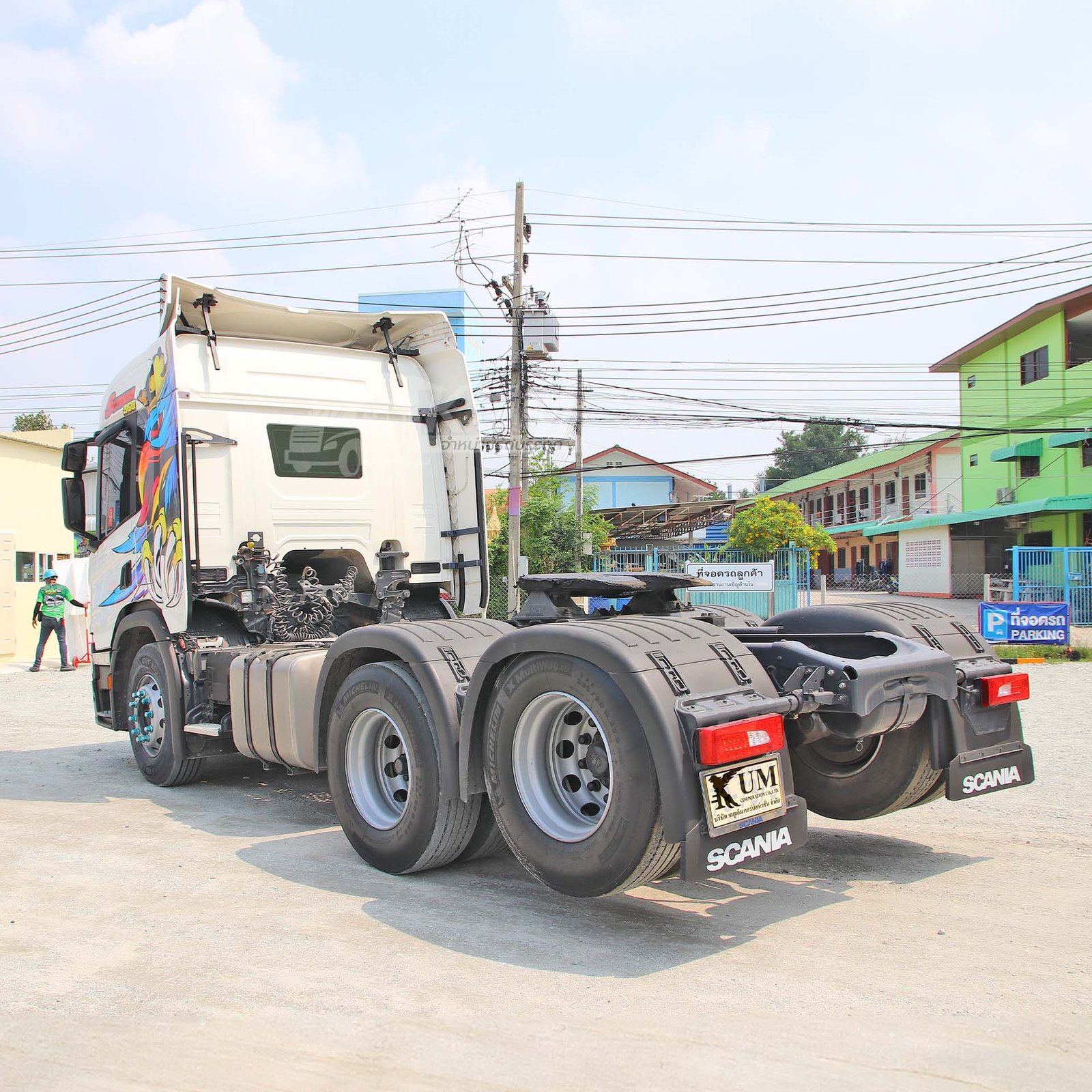 สิบล้อหัวลาก SCANIA 360 แรงม้า ปี 65 ฟังก์ชั่นสุดทันสมัย สวยสุดๆ (7373) สิบล้อหัวลาก SCANIA 360 แรงม้า ปี 65 ฟังก์ชั่นสุดทันสมัย สวยสุดๆ (7373)