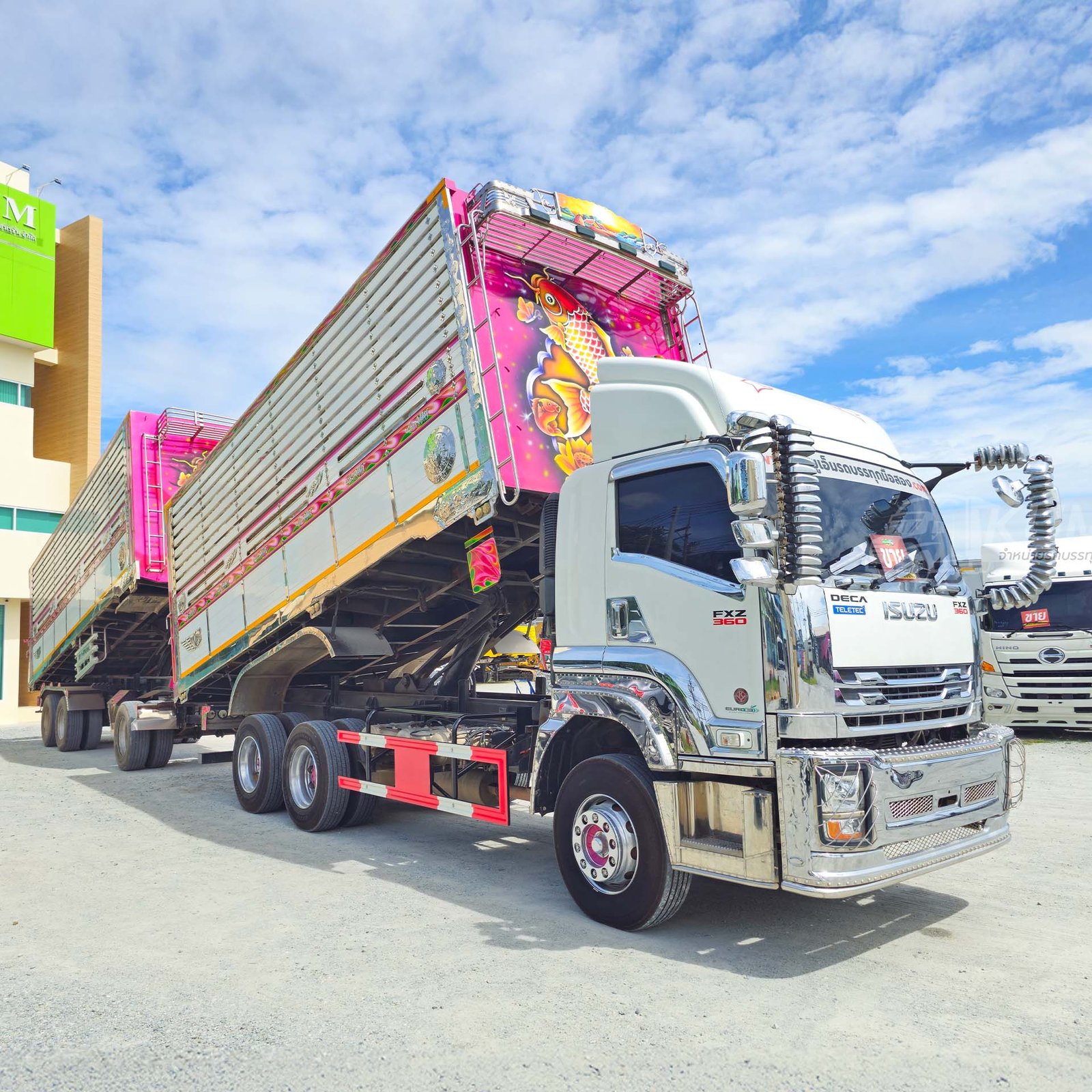 ผ่อน ลด ดอก ดั้มพ์เกษตรชุดใหญ่ ISUZU FXZ 360 แรงม้า ปี 65+หางดั้มพ์ สามเพลา อู่ ช.โชคเจริญทรัพย์ ปี ผ่อน ลด ดอก ดั้มพ์เกษตรชุดใหญ่ ISUZU FXZ 360 แรงม้า ปี 65+หางดั้มพ์ สามเพลา อู่ ช.โชคเจริญทรัพย์ ปี