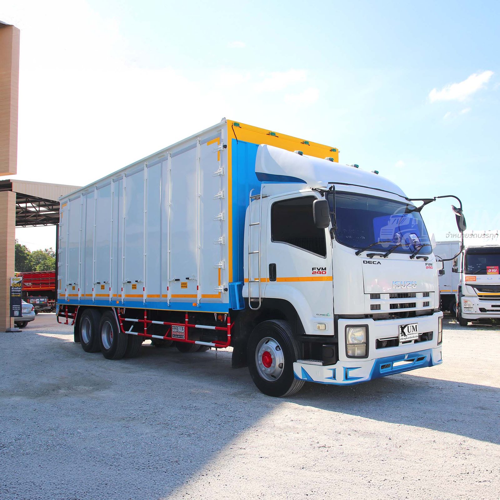 สด ลด VAT สิบล้อราคาดี สิบล้อตู้สิบบาน ISUZU FVM 240 แรงม้า ปี 56 ลดจุกๆๆเลย ถูกกว่านี้ไม่มีแล้ว (48