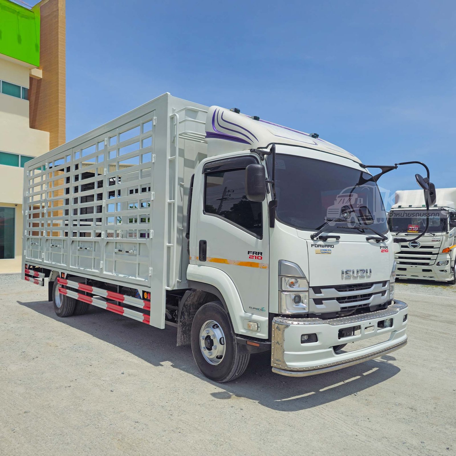 ผ่อน ลด ดอก หกล้อคอก ISUZU FRR 210 แรงม้า ปี 65 ไมล์น้อย คอกสูง (1694)