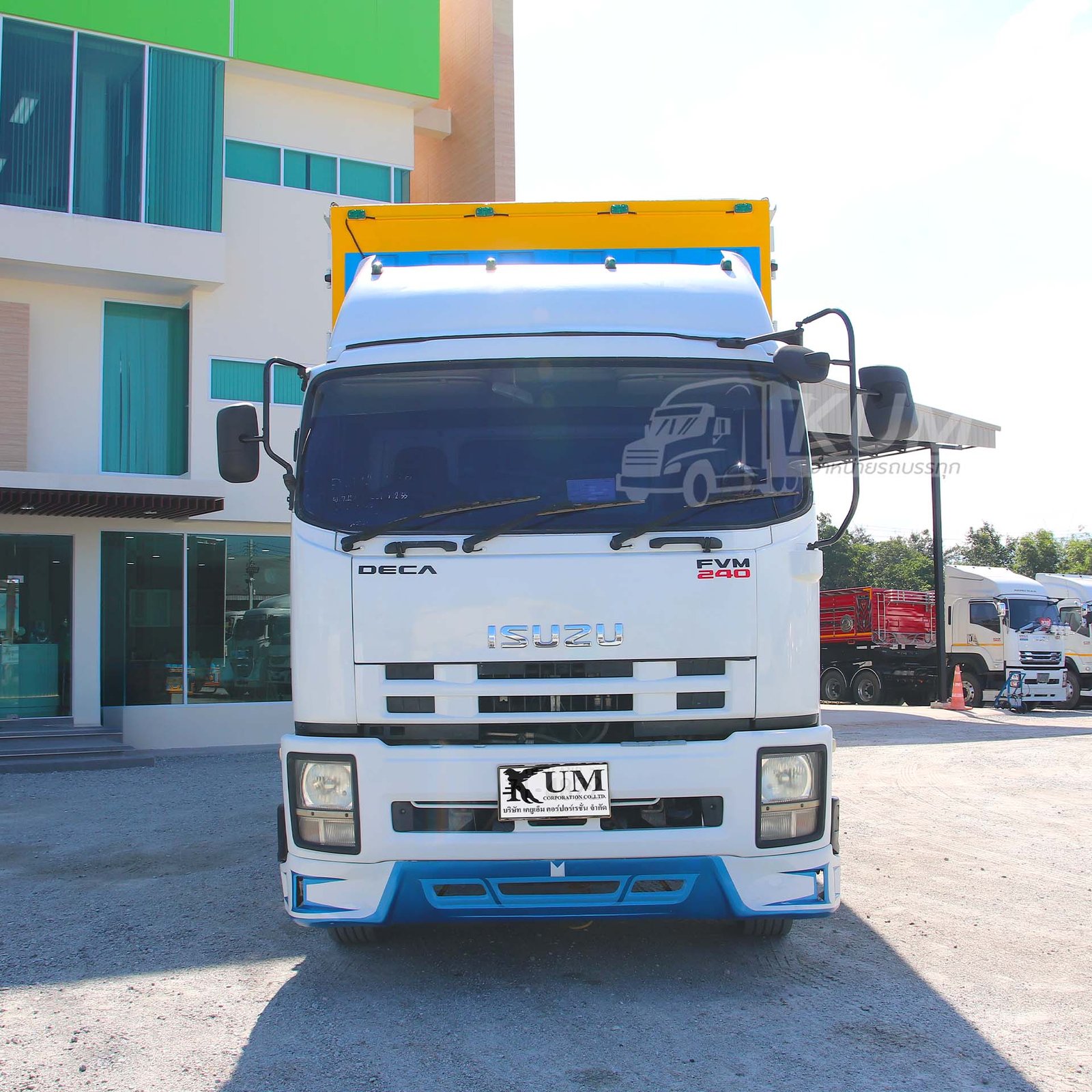 สด ลด VAT สิบล้อราคาดี สิบล้อตู้สิบบาน ISUZU FVM 240 แรงม้า ปี 56 ถูกกว่านี้ไม่มีแล้ว (4822)