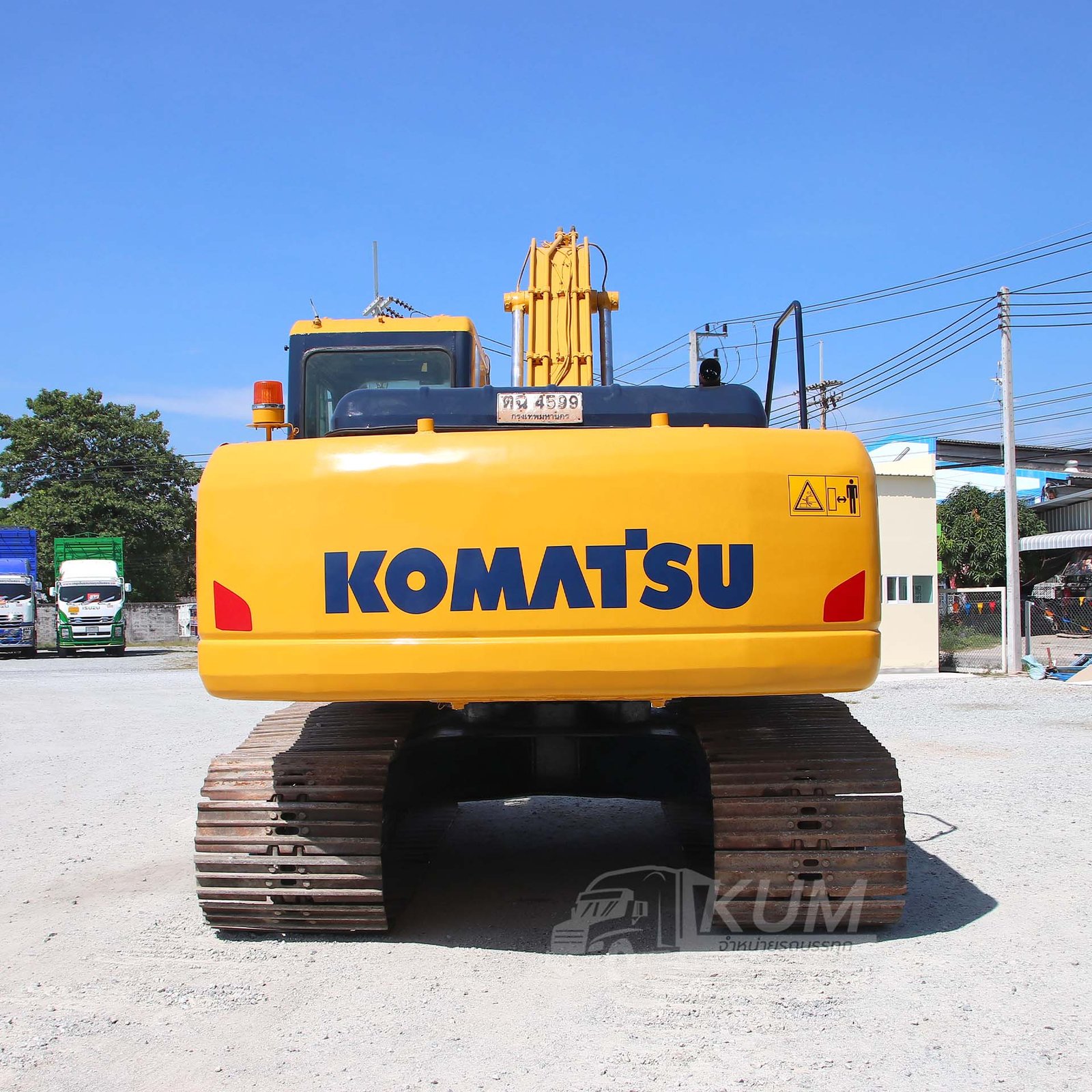 รถแบ็คโฮ KOMATSU PC200-7 150 แรงม้า ปี 48 (4599) รถแบ็คโฮ KOMATSU PC200-7 150 แรงม้า ปี 48 (4599)
