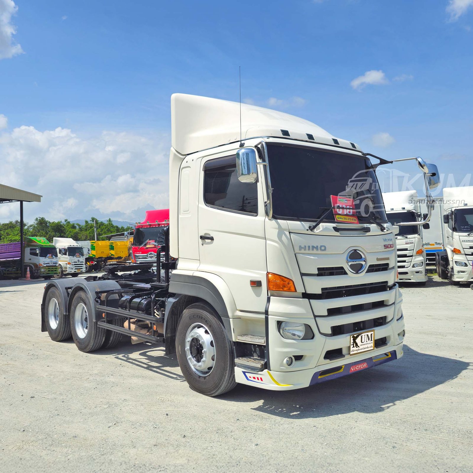 สด ลด VAT สิบล้อหัวลาก HINO VICTOR 500 344 แรงม้า ปี 65 (7664)