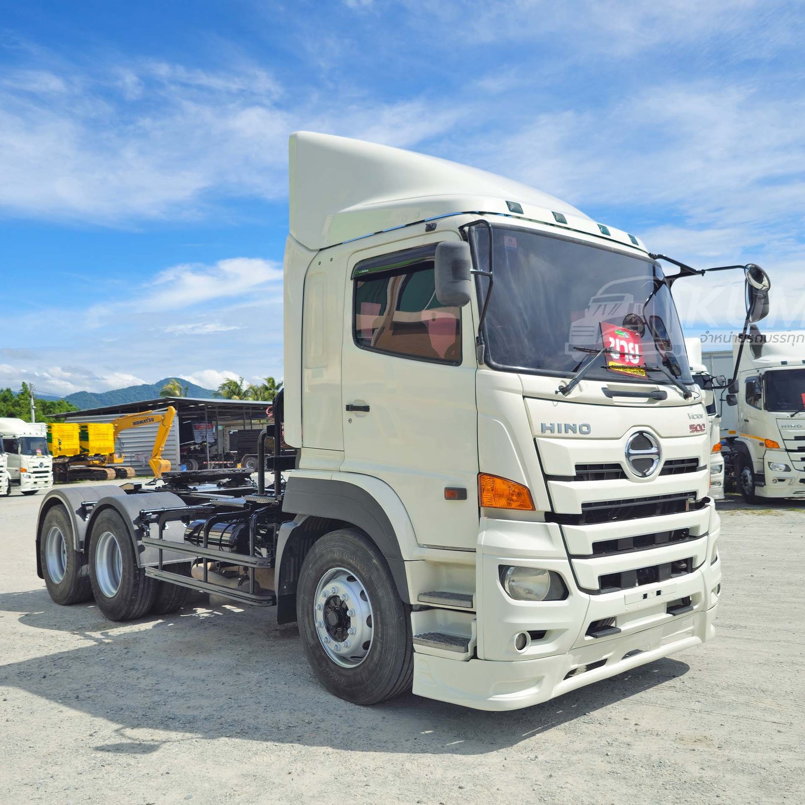 ผ่อน ลด ดอก สิบล้อหัวลาก HINO VICTOR 500 344 แรงม้า ปี 59 (3875) ผ่อน ลด ดอก สิบล้อหัวลาก HINO VICTOR 500 344 แรงม้า ปี 59 (3875)