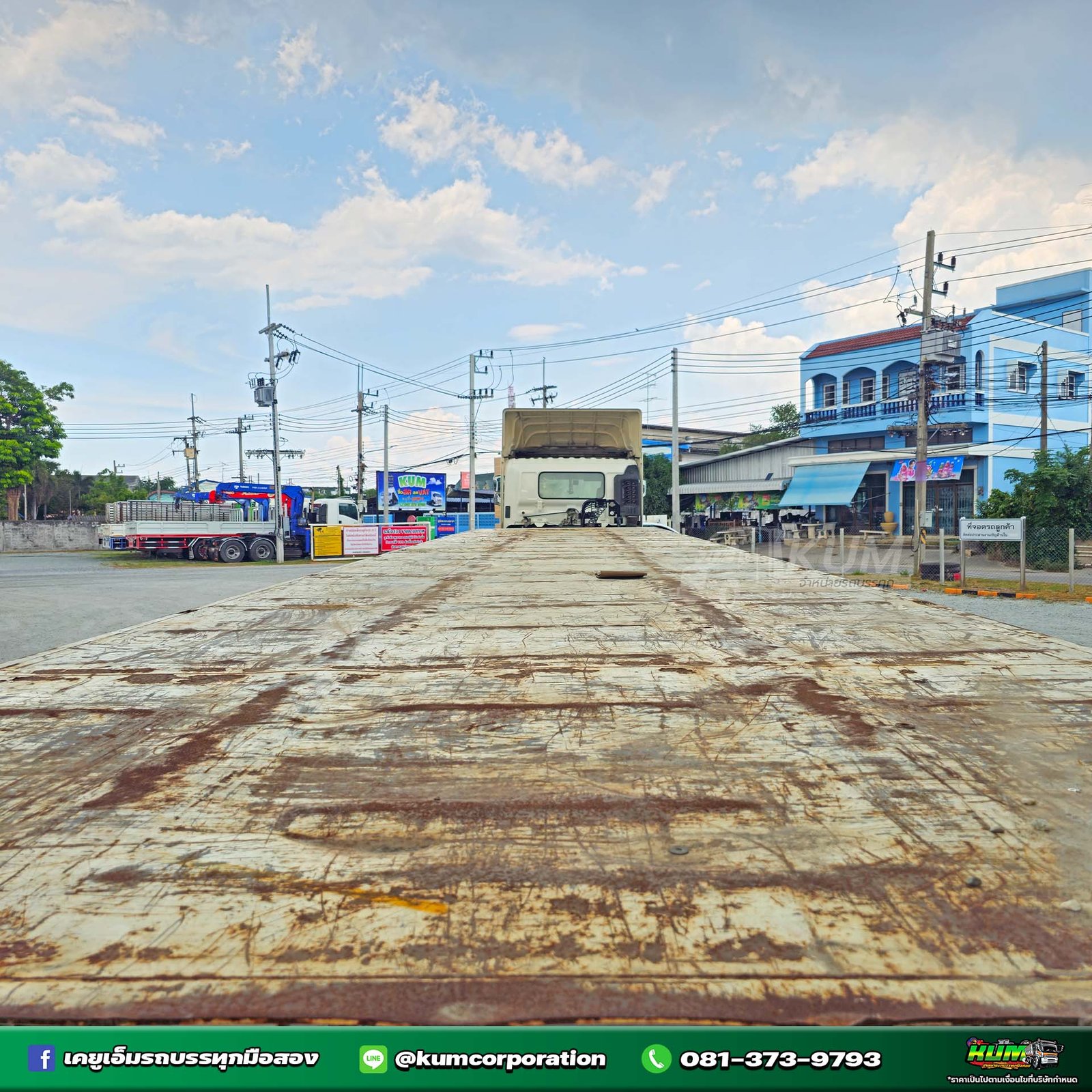 ผ่อน ลด ดอก หางพื้นเรียบ สามเพลา ปี 64 อู่สามมิตร (3289)
