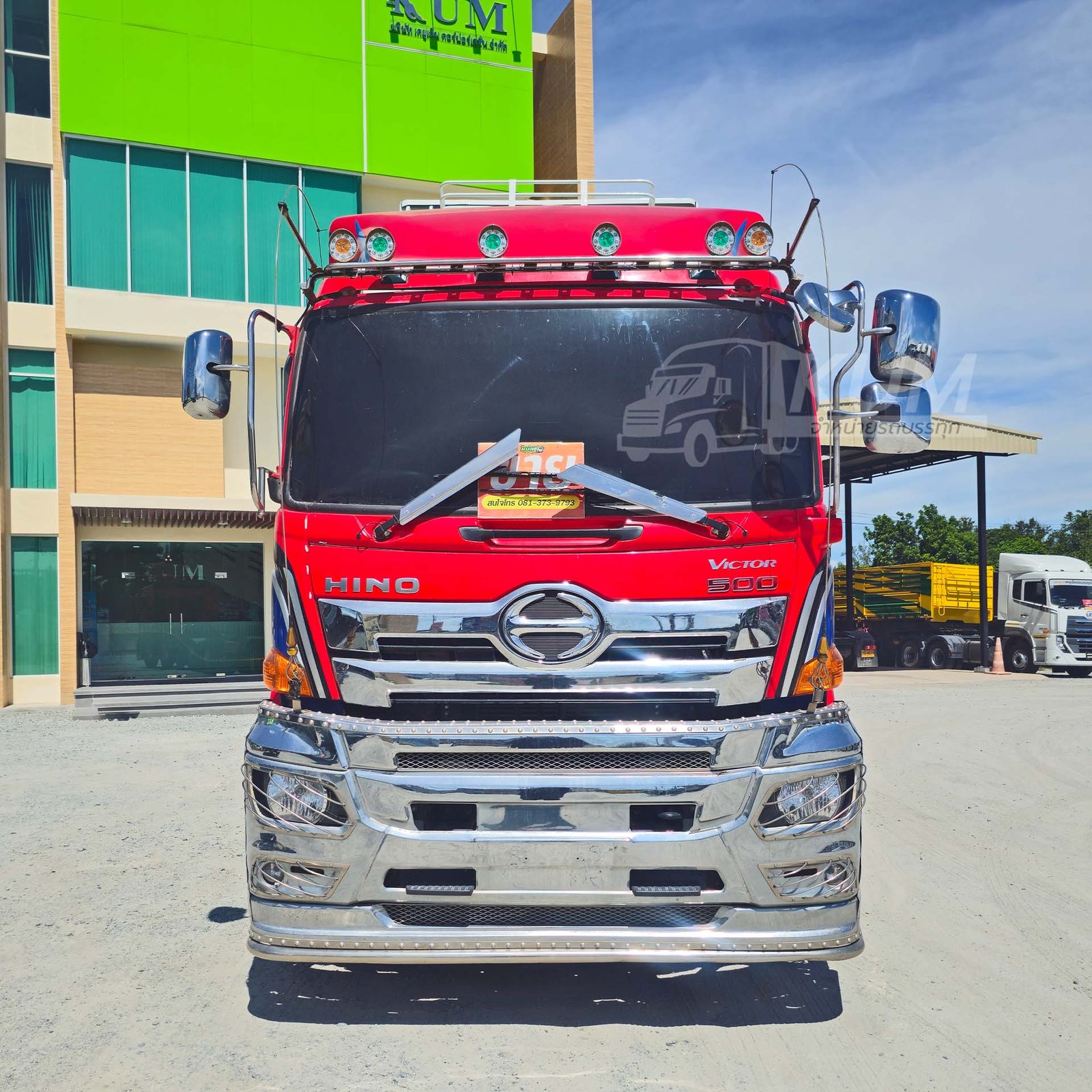 สด ลด VAT สิบล้อหัวลาก HINO VICTOR 500 344 แรงม้า ปี 66 + หางเซมิดั๊มพ์ สองเพลา อู่เดอะซัน ปี 65 (12 สด ลด VAT สิบล้อหัวลาก HINO VICTOR 500 344 แรงม้า ปี 66 + หางเซมิดั๊มพ์ สองเพลา อู่เดอะซัน ปี 65 (12