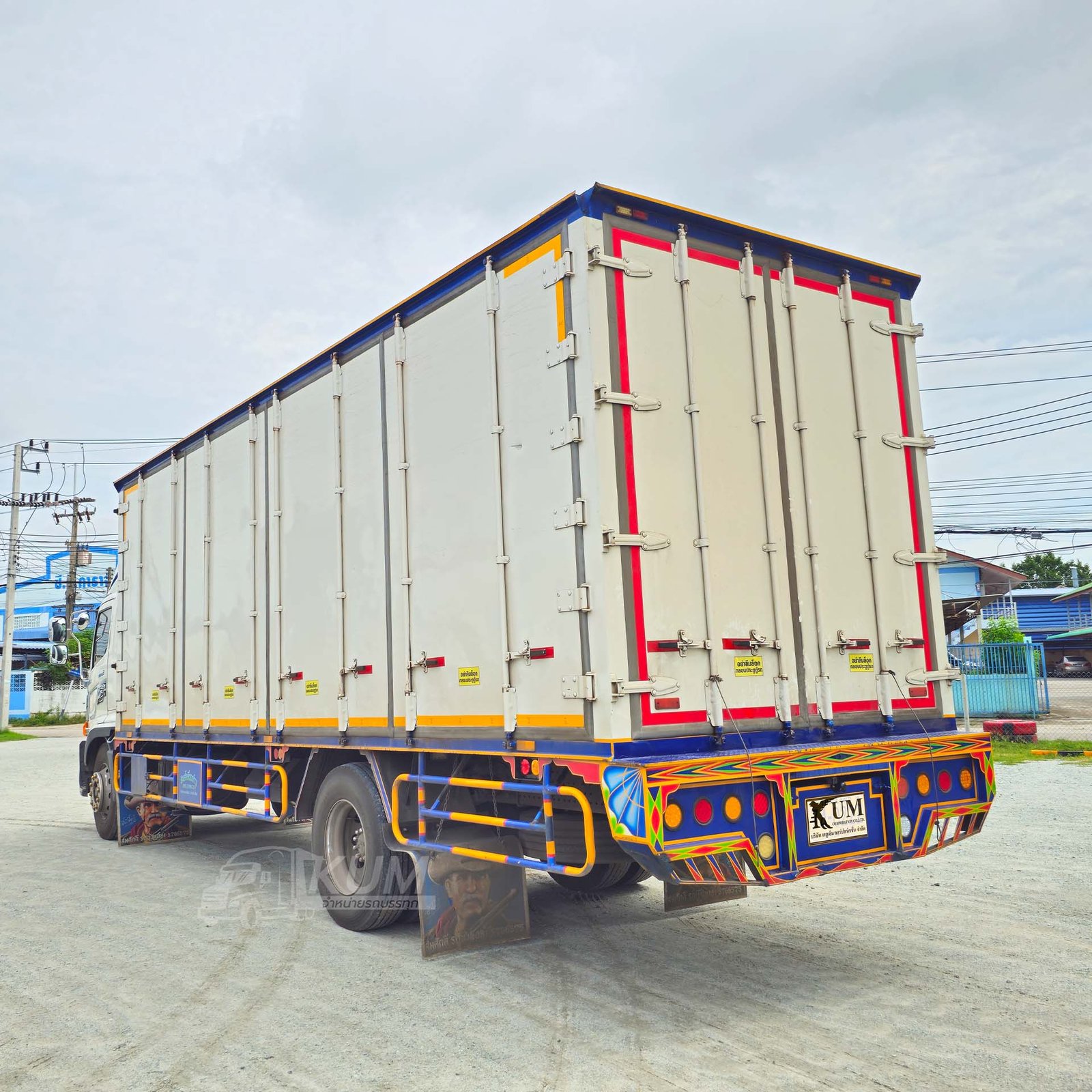 สด ลด VAT หกล้อตู้สิบบาน HINO FG 240 แรงม้า ปี 61 (0222)