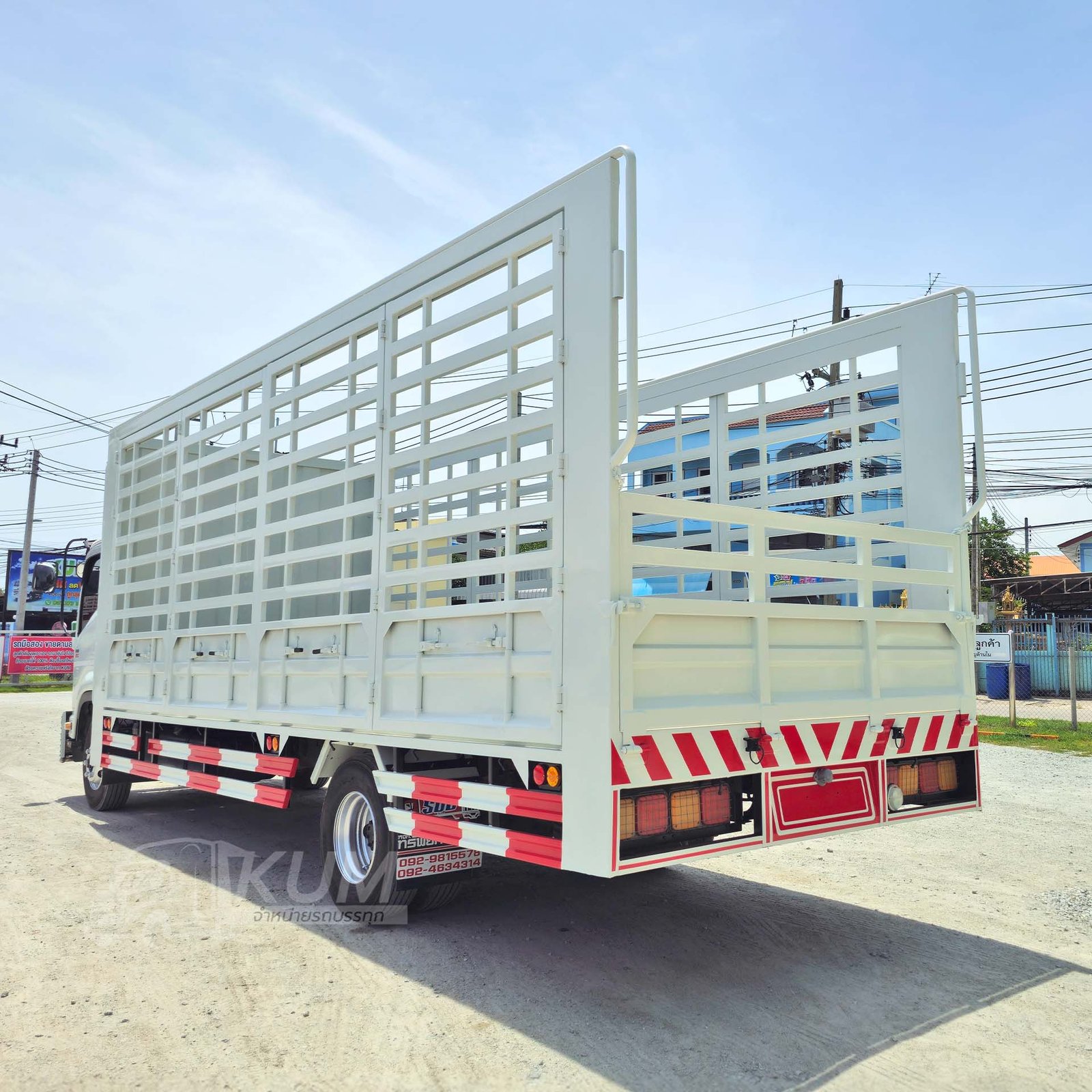 ผ่อน ลด ดอก หกล้อคอก ISUZU FRR 210 แรงม้า ปี 65 ไมล์น้อย คอกสูง (1694)