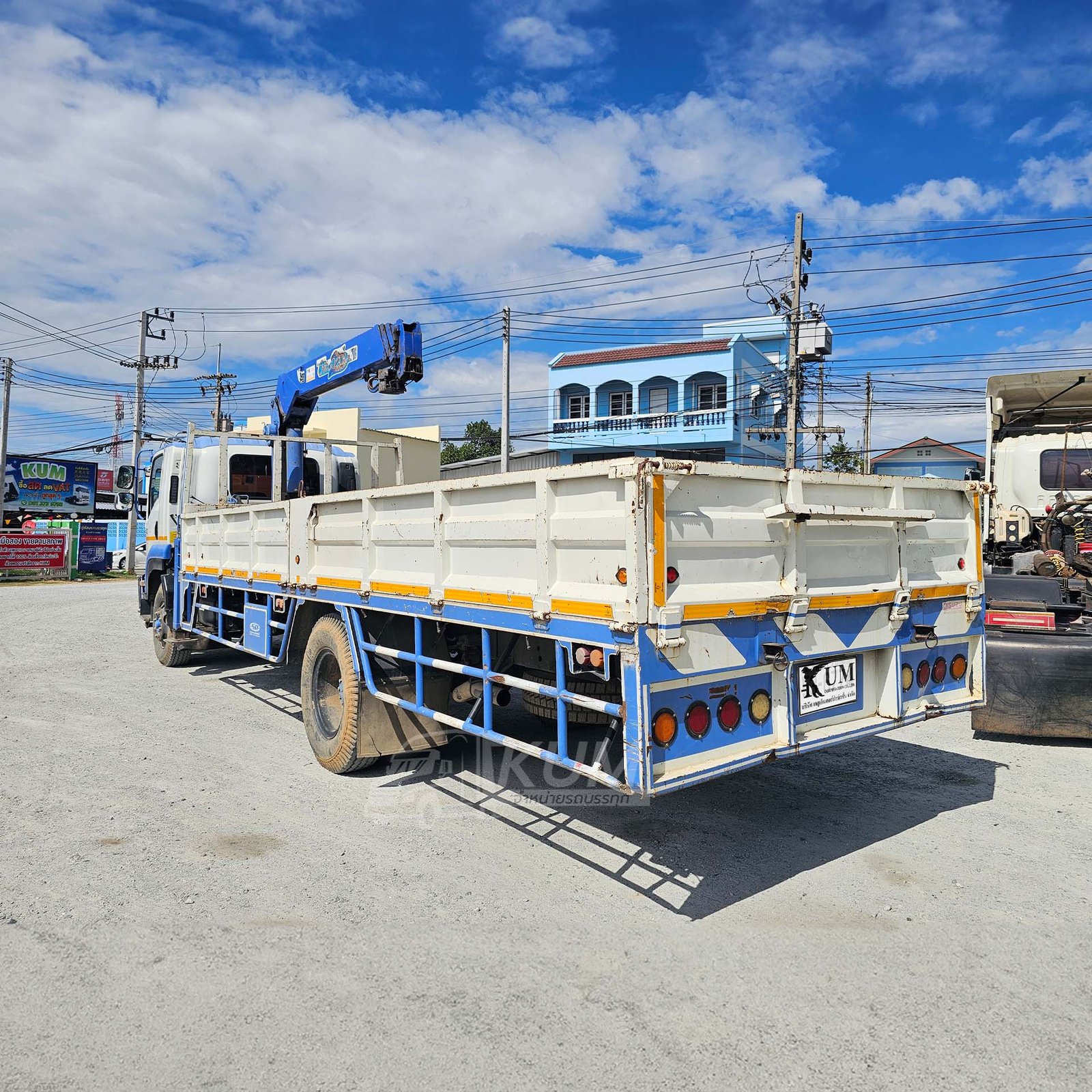 ผ่อน ลด ดอก หกล้อเครน ISUZU FTR 240 แรงม้า ปี 57 เครน TADANO 5 ตัน 4 ปลอก (6774)