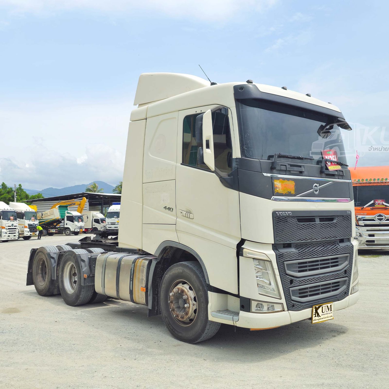 สด ลด Vat สิบล้อหัวลาก Volvo FH 440 แรงม้า ปี 61 ไมล์น้อย (4393)