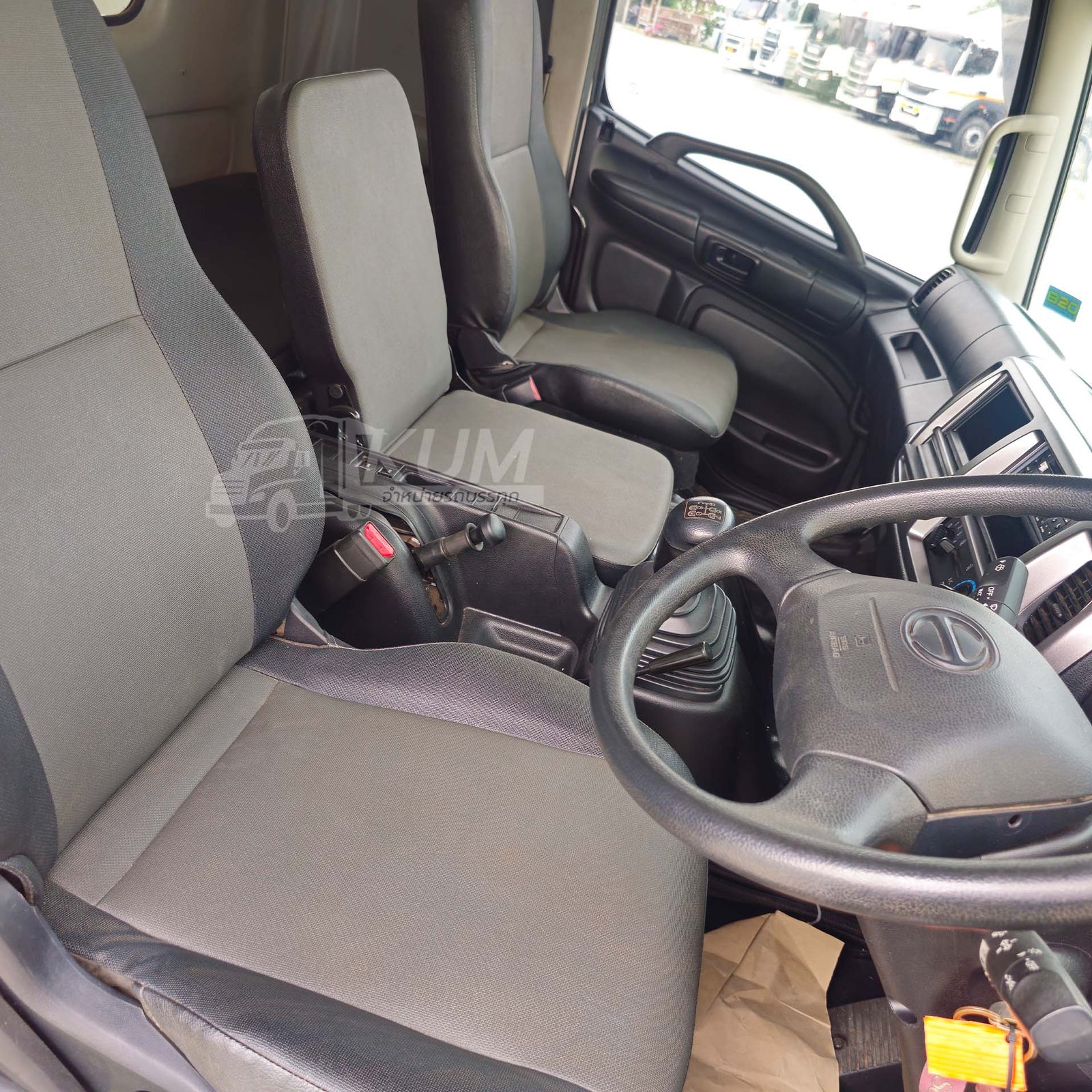 สด ลด VAT ปีใหม่ ไมล์น้อย สิบล้อดั้มพ์ HINO VICTOR 500 344 แรงม้า ปี 66 (3326)