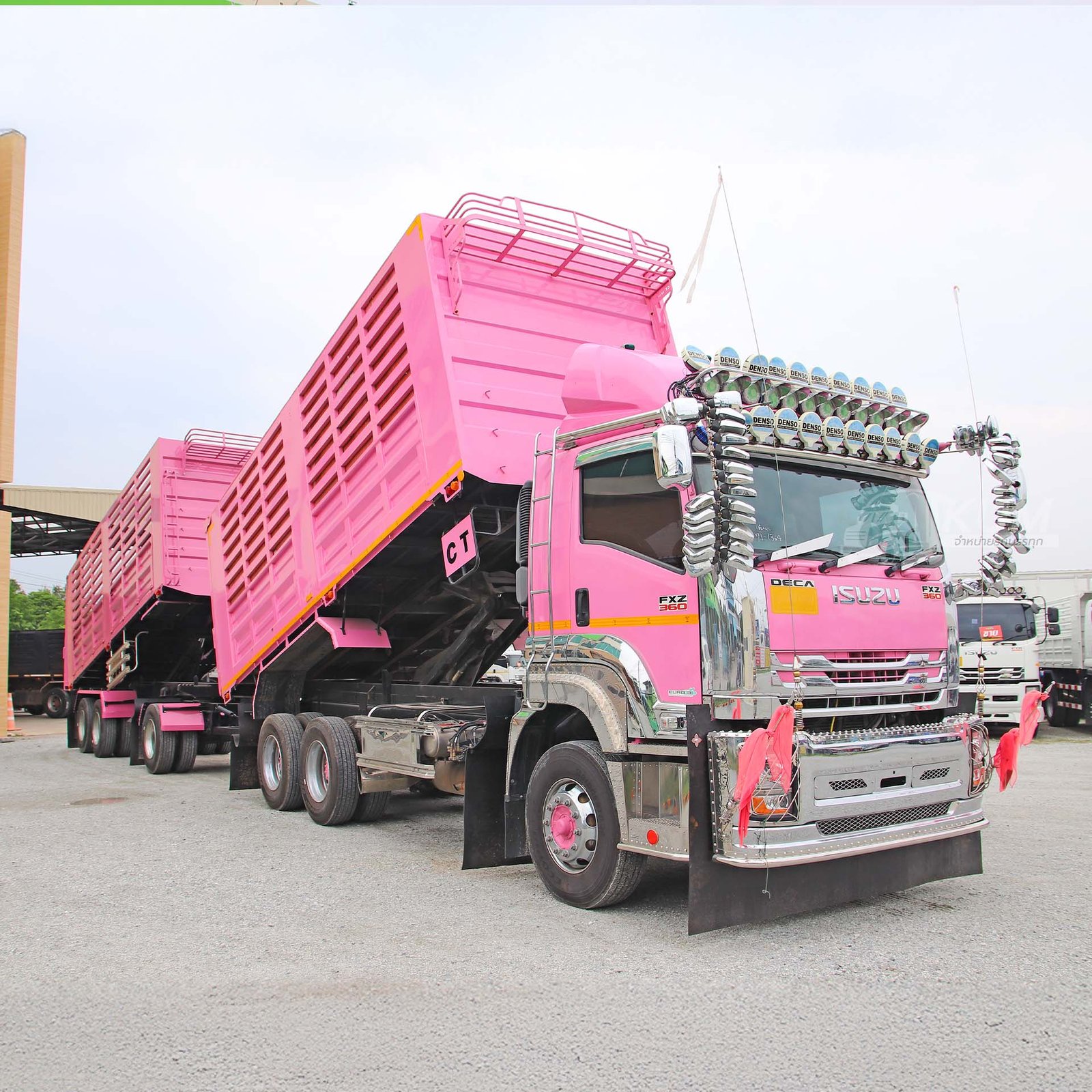 ผ่อน ลด ดอก พ่วงแม่ลูกหวานฉ่ำ ISUZU FXZ 360 แรงม้า ปี 66 + หางดั้มพ์ สามเพลา ปี 65 (1364 2110) ผ่อน ลด ดอก พ่วงแม่ลูกหวานฉ่ำ ISUZU FXZ 360 แรงม้า ปี 66 + หางดั้มพ์ สามเพลา ปี 65 (1364 2110)
