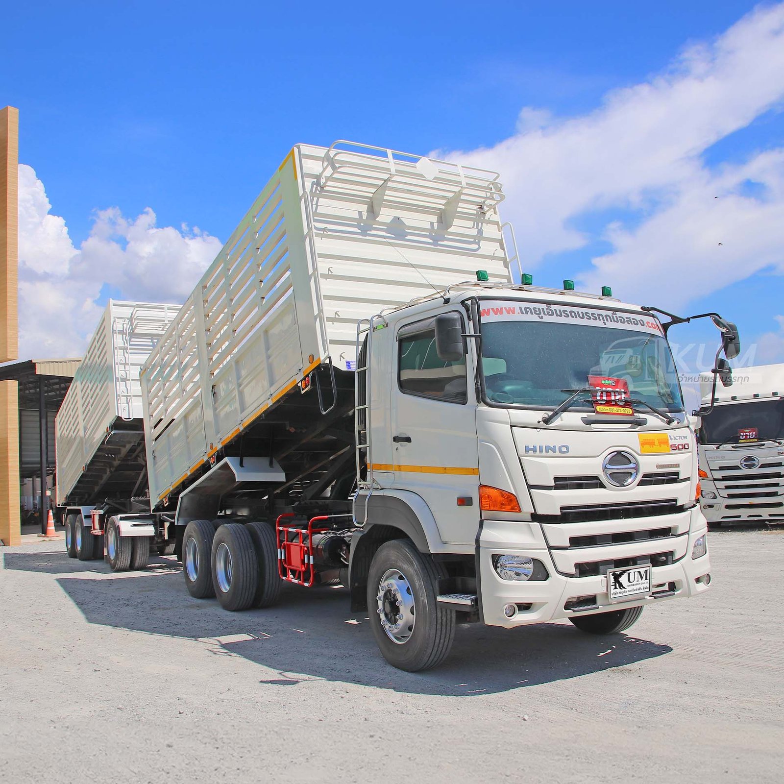 สด ลด VAT ปีใหม่ ไมล์น้อย สิบล้อดั้มพ์ HINO VICTOR 500 344 แรงม้า ปี 66 (3326) สด ลด VAT ปีใหม่ ไมล์น้อย สิบล้อดั้มพ์ HINO VICTOR 500 344 แรงม้า ปี 66 (3326)