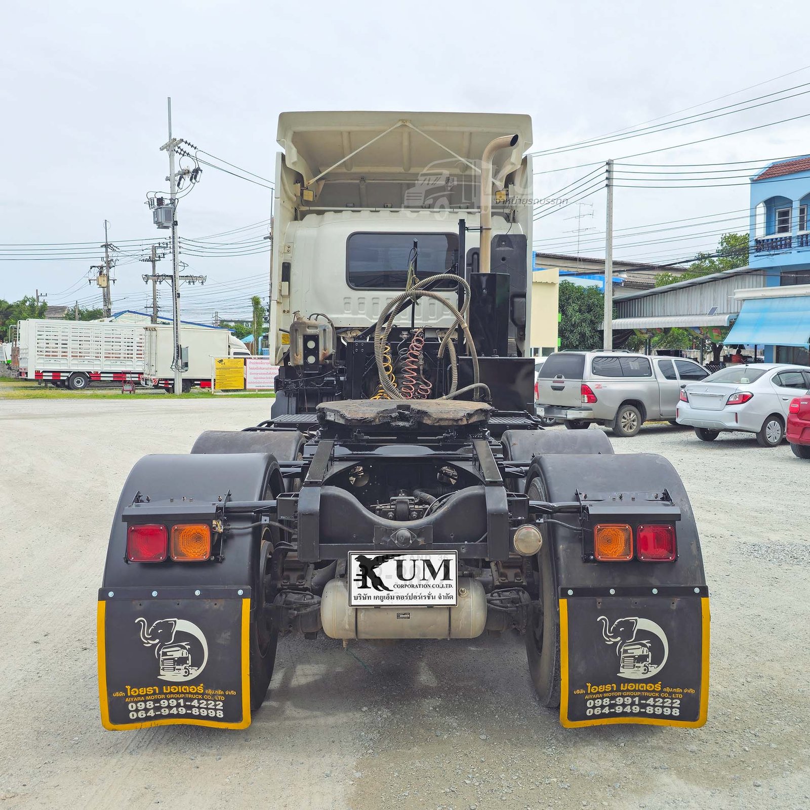 สด ลด VAT สิบล้อหัวลาก ISUZU GXZ 360 แรงม้า ปี 59 (3822)