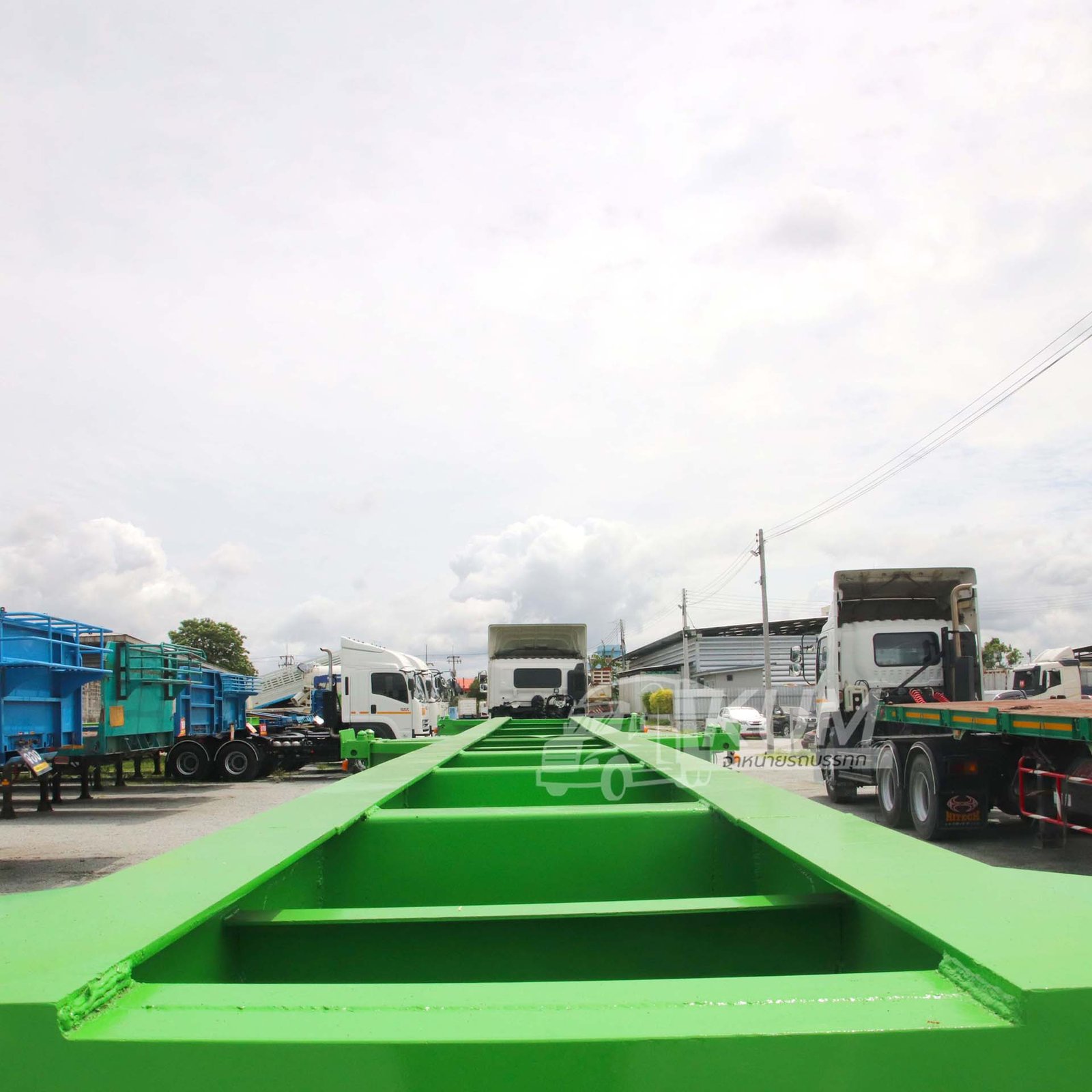 สด ลด VAT หางสวยเวอร์ เก็บสีมาแบบสดๆ ปี 62 หางก้าง สามเพลา อู่ LCH (6296)